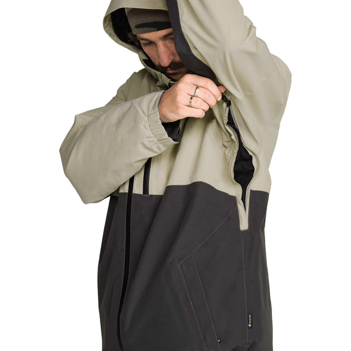 Volcom L Insulated Gore-Tex Jacket Dark Grey 2027 Mens Snowboard Jackets