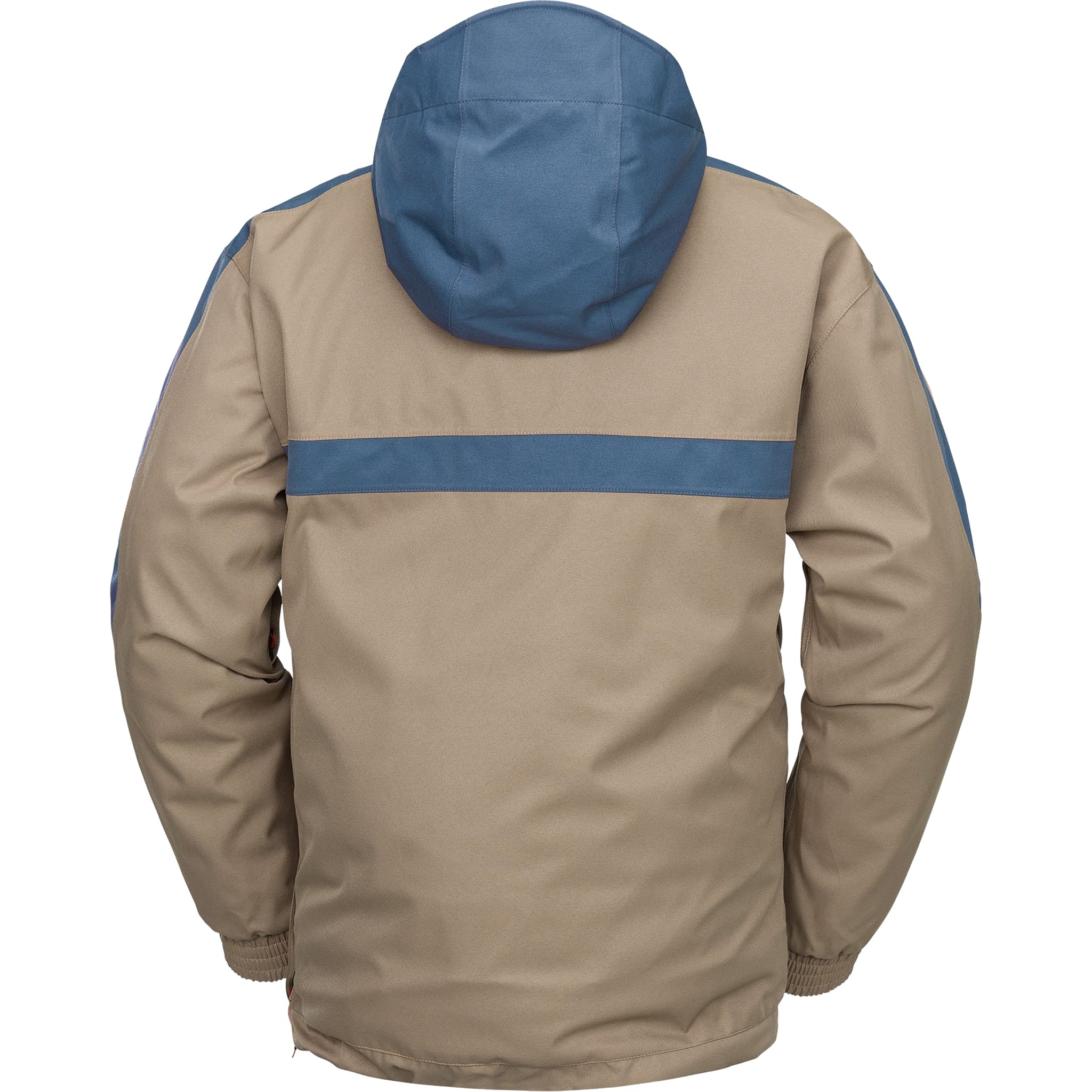 Volcom Longo 20K Pullover Chestnut Brown 2025 Mens Snowboard Jackets