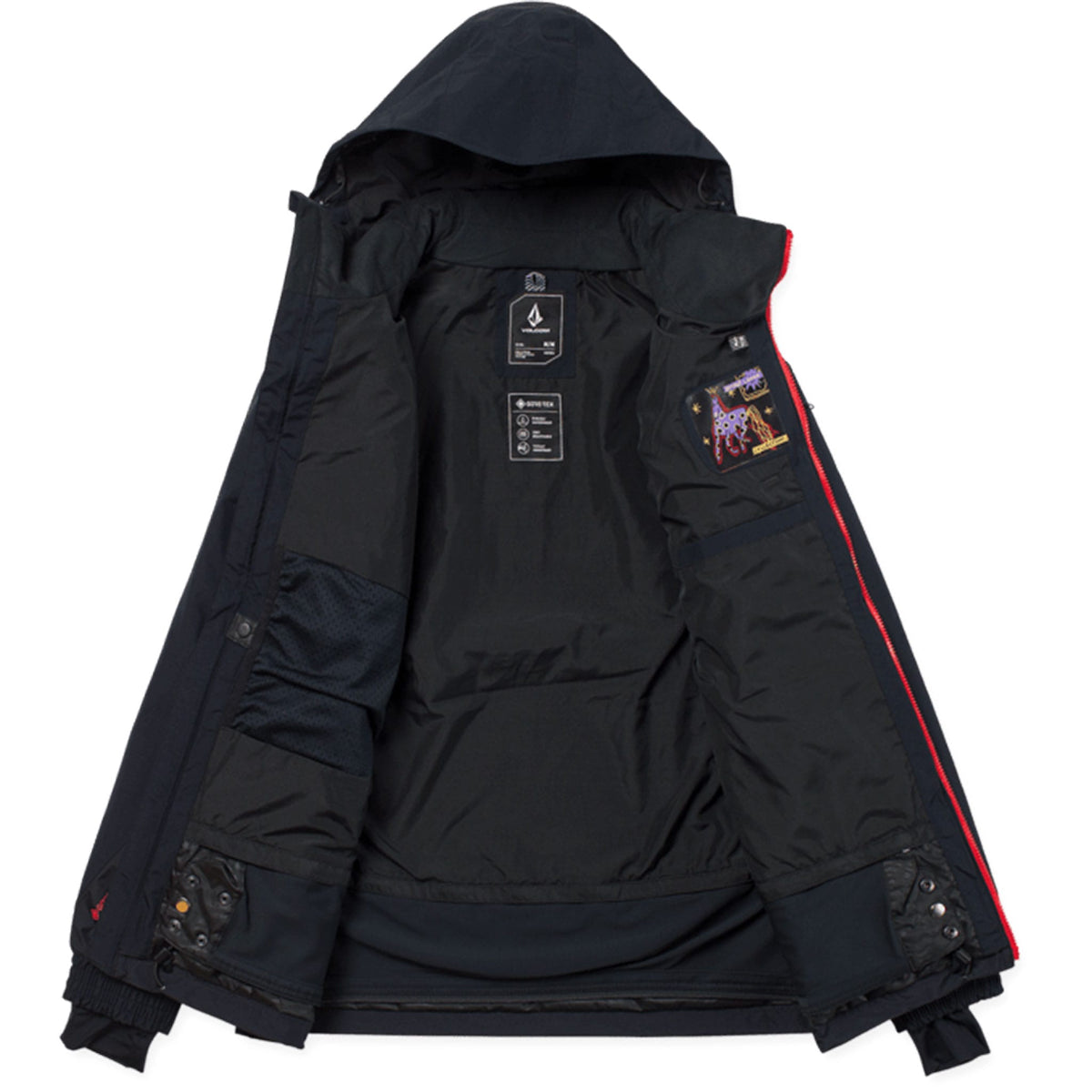 Volcom Longo Gore-Tex Jacket Black 2027 Mens Snowboard Jackets