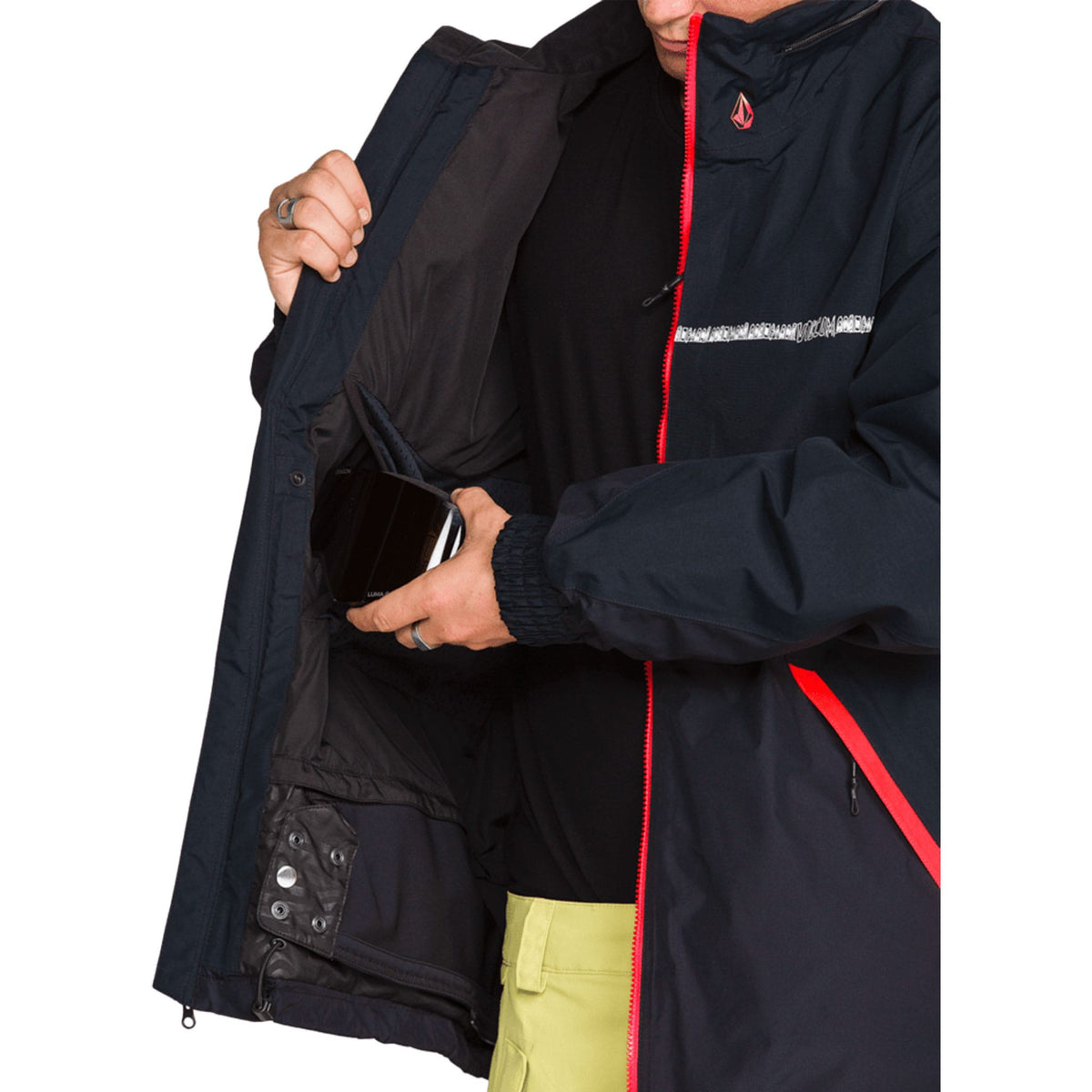 Volcom Longo Gore-Tex Jacket Black 2027 Mens Snowboard Jackets