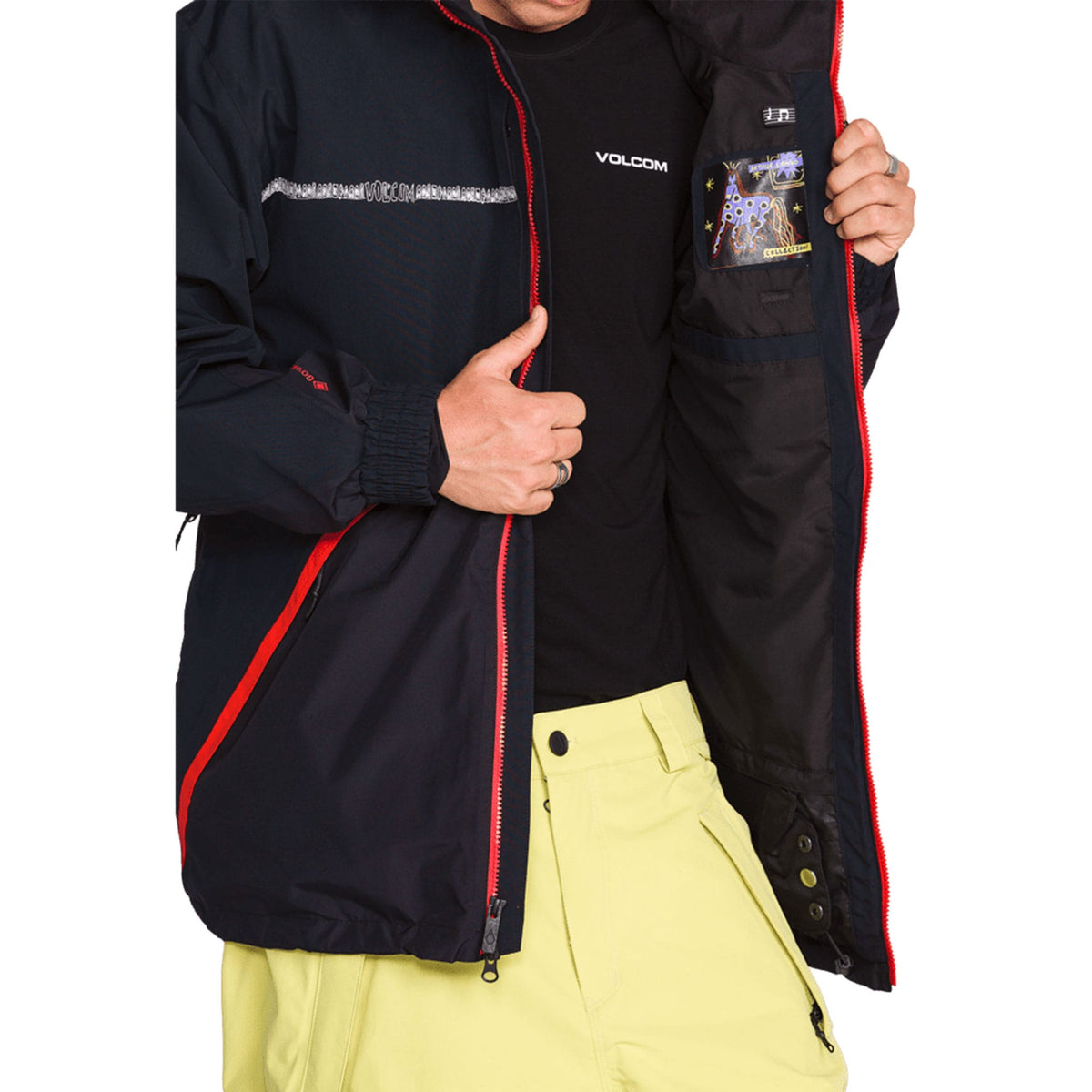 Volcom Longo Gore-Tex Jacket Black 2027 Mens Snowboard Jackets