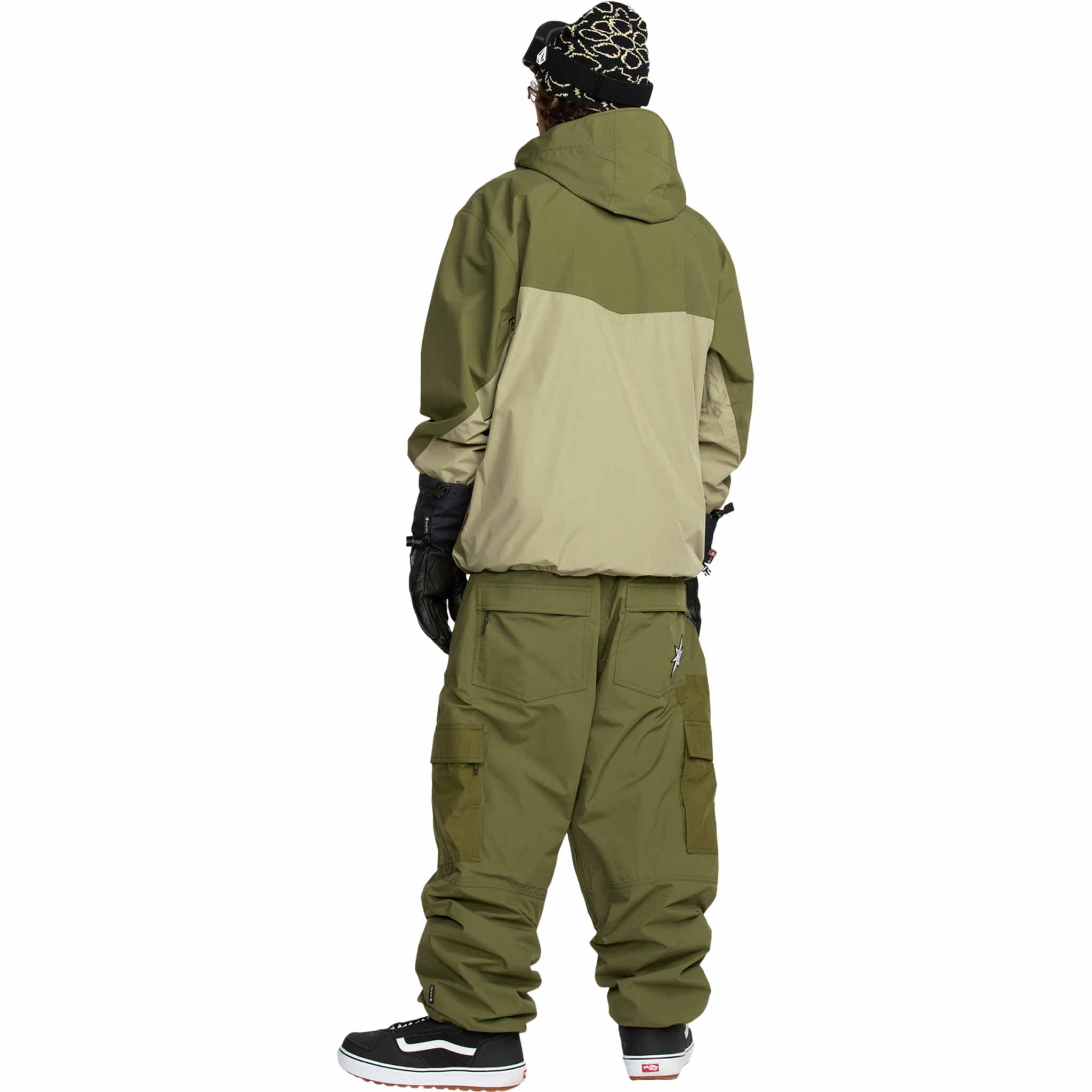 Volcom Longo Gore-Tex Jacket Dark Olive 2026 Mens Snowboard Coat