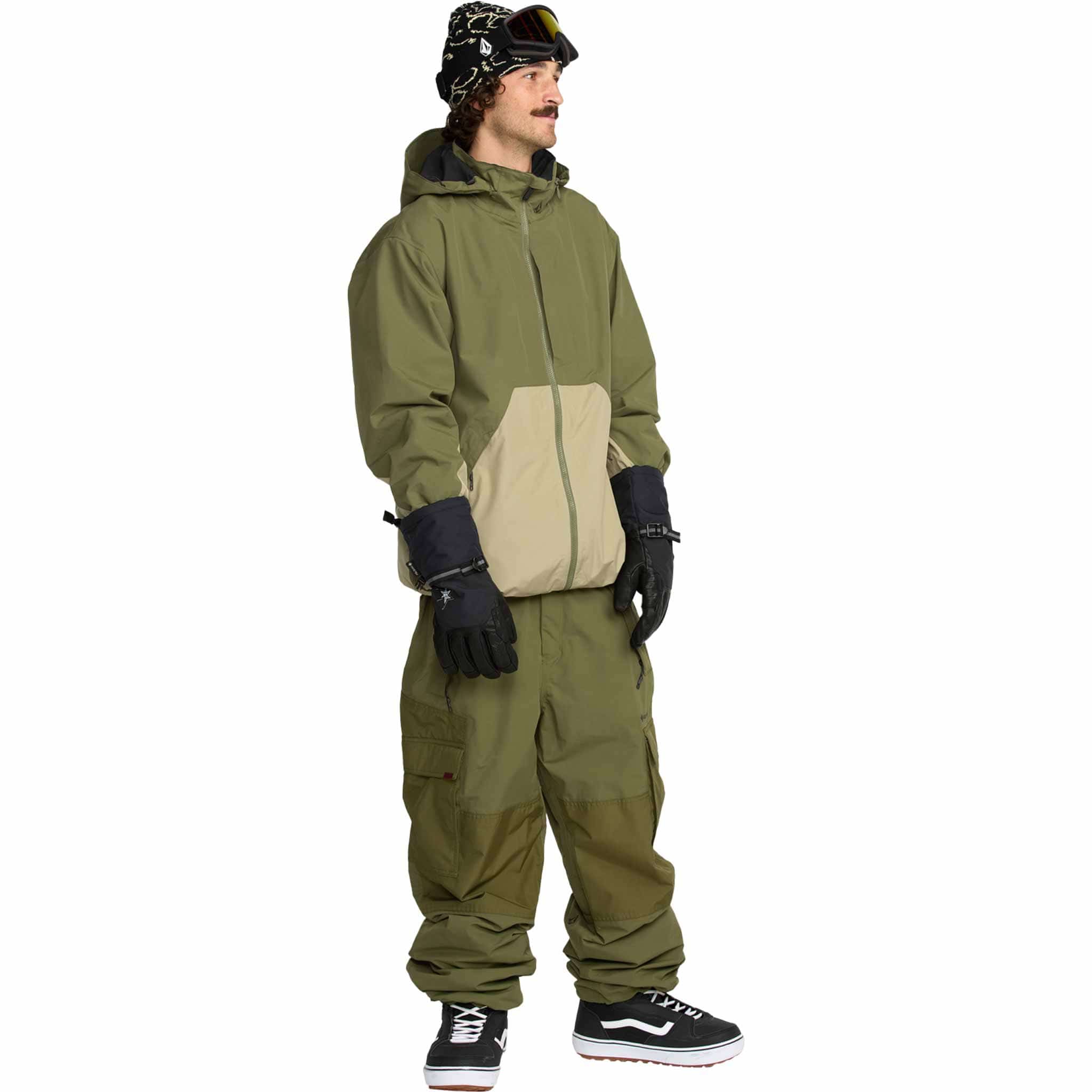 Volcom Longo Gore-Tex Pant Dark Olive 2026 Mens Snowboard Pants