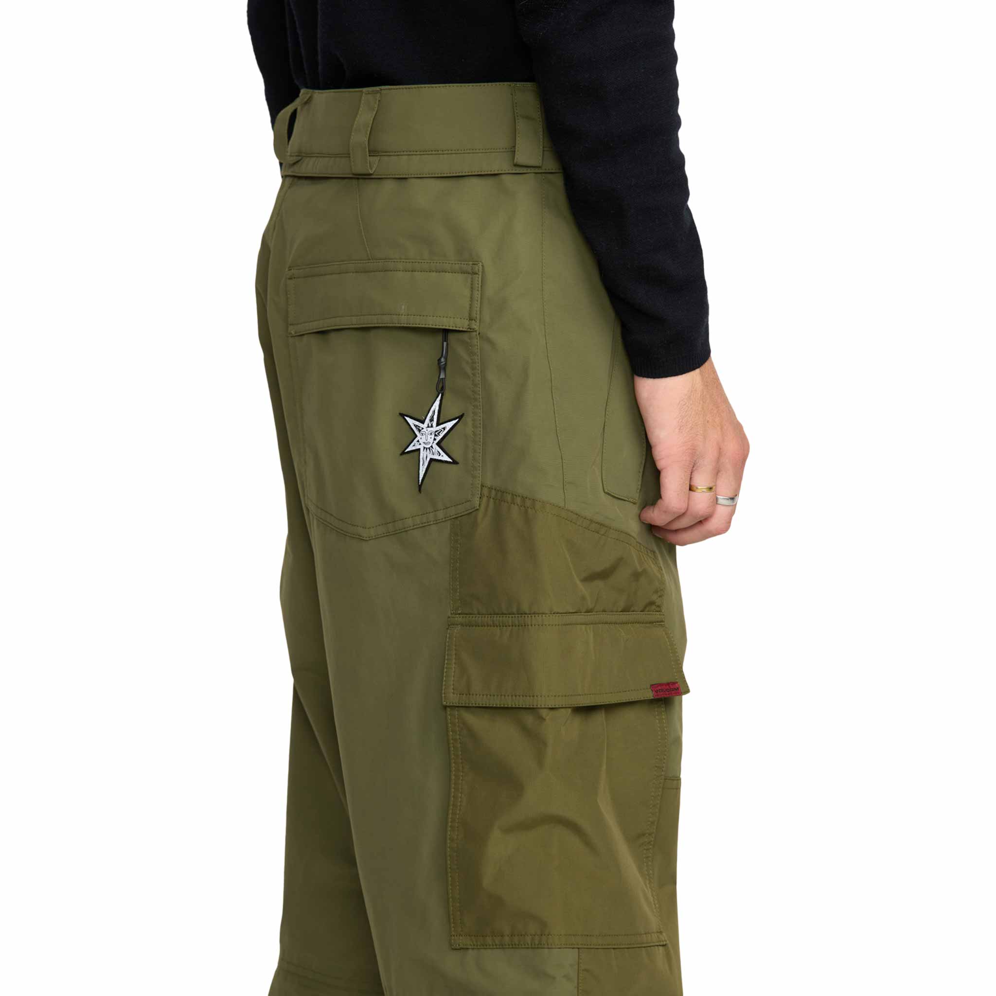 Volcom Longo Gore-Tex Pant Dark Olive 2026 Mens Snowboard Pants