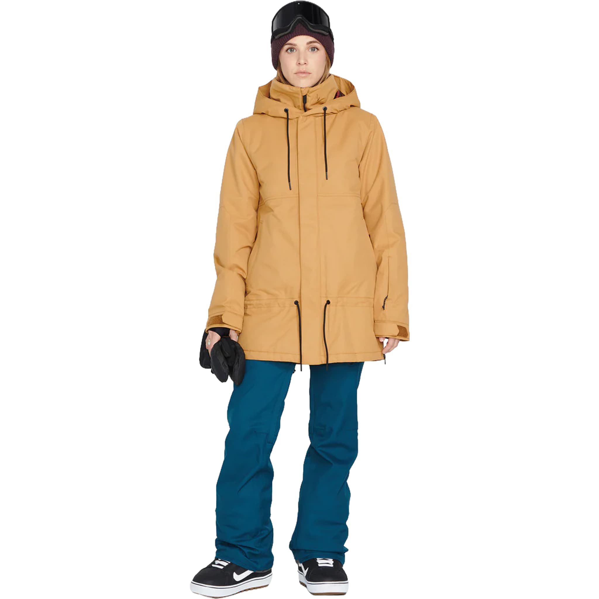 Volcom Paxson 2L TDS INF Parka Caramel 2023 Womens Snowboard Jackets