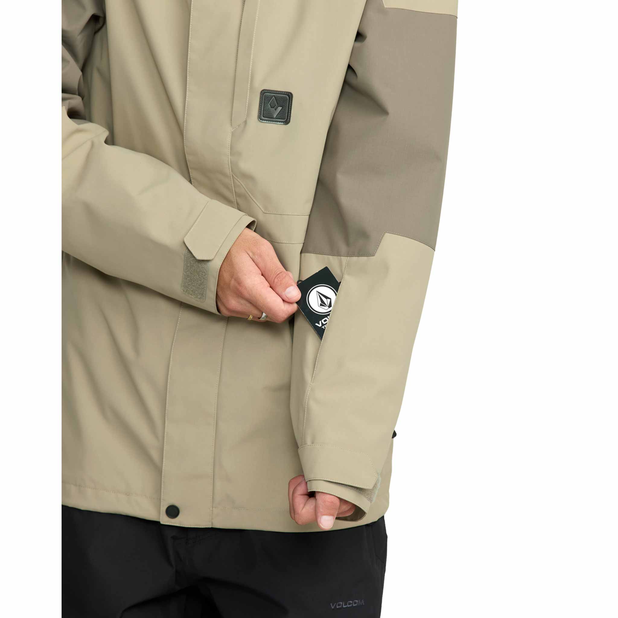 Volcom Primry Insulated Jacket Moss Green 2026 Mens Snowboard Coat