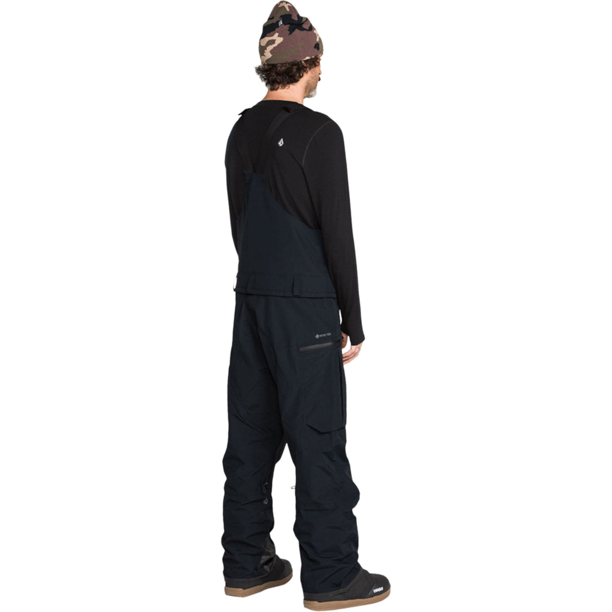 Volcom Rain Gore Bib Overall Black 2027 Mens Snowboard Pants