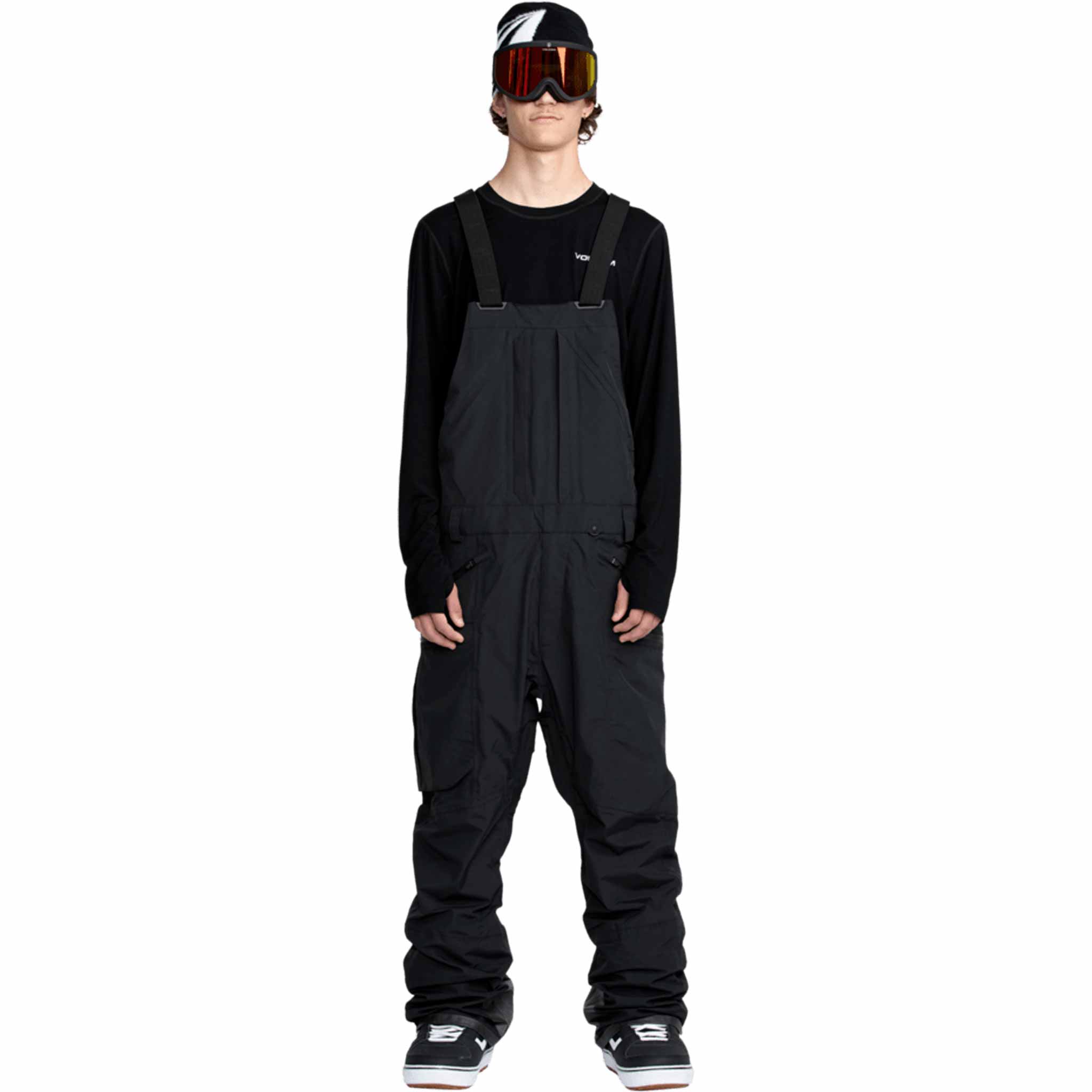 Volcom Rain Gore-Tex Bib Overall Black 2026 Mens Snowboard Pants