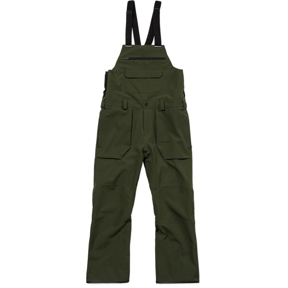 Volcom Roan Bib Overall Dark Green 2027 Mens Snowboard Pants
