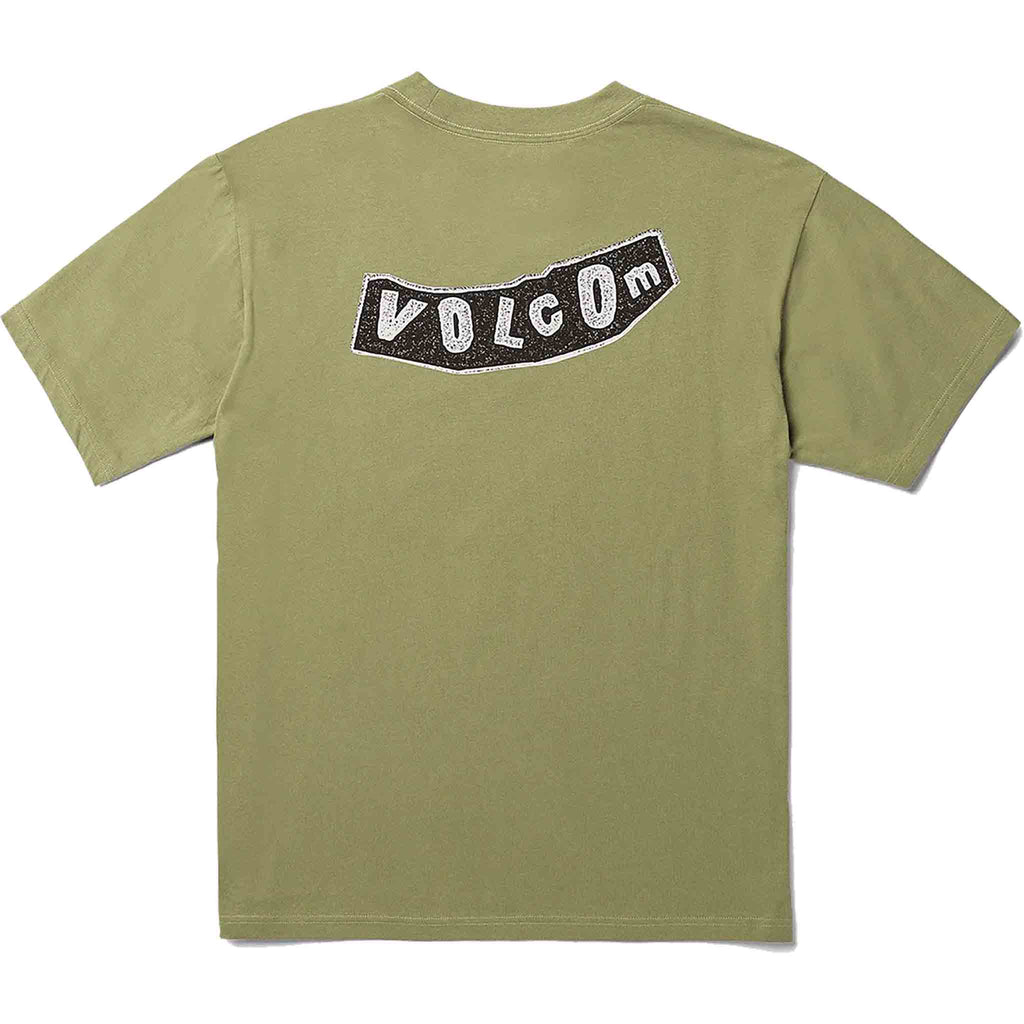 Volcom Skate Vitals Originator Tee Thyme Green T Shirt