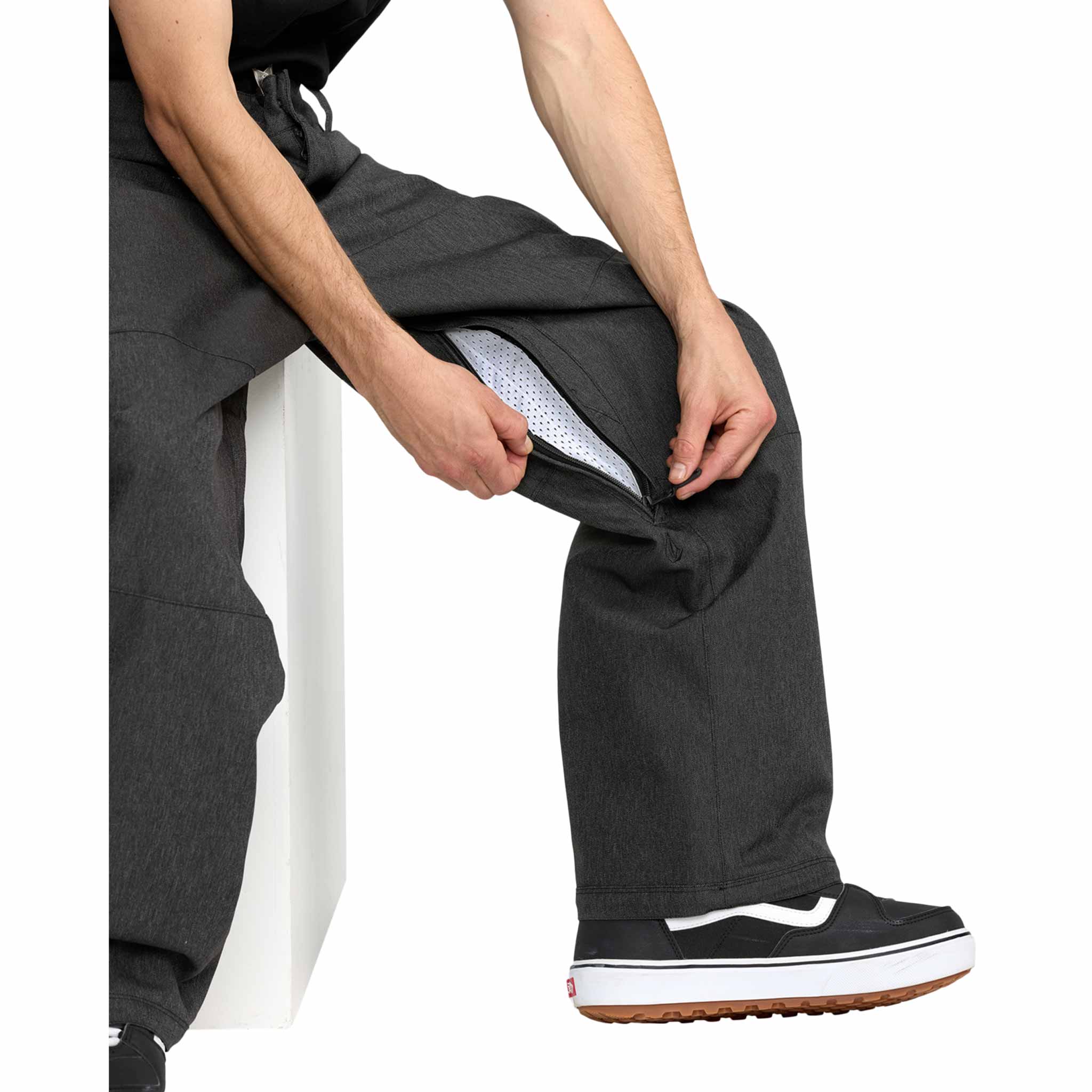 Volcom Snow Billow Pant Black Denim 2026 Mens Snowboard Pants