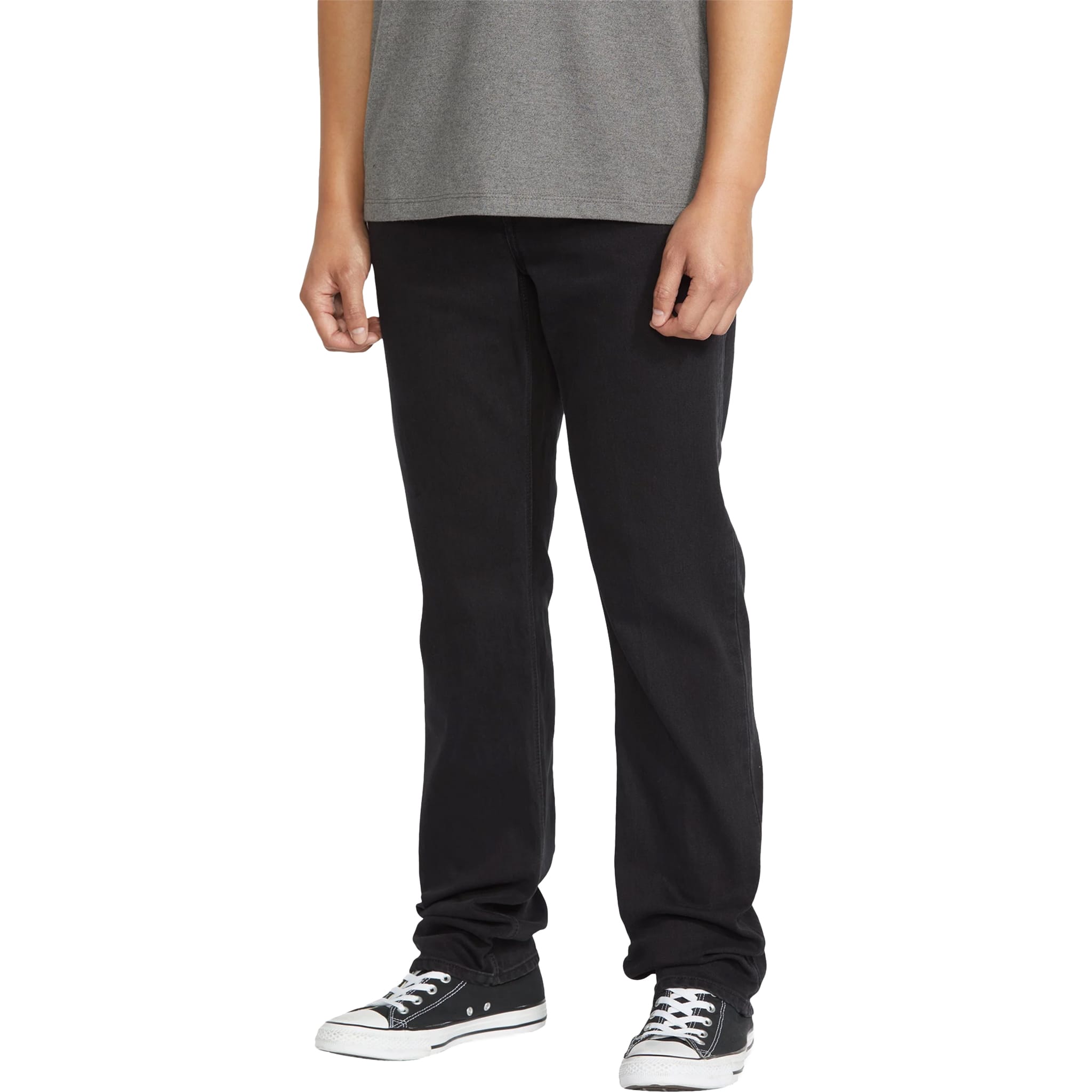 Volcom Solver Denim Pants Black Out Pants