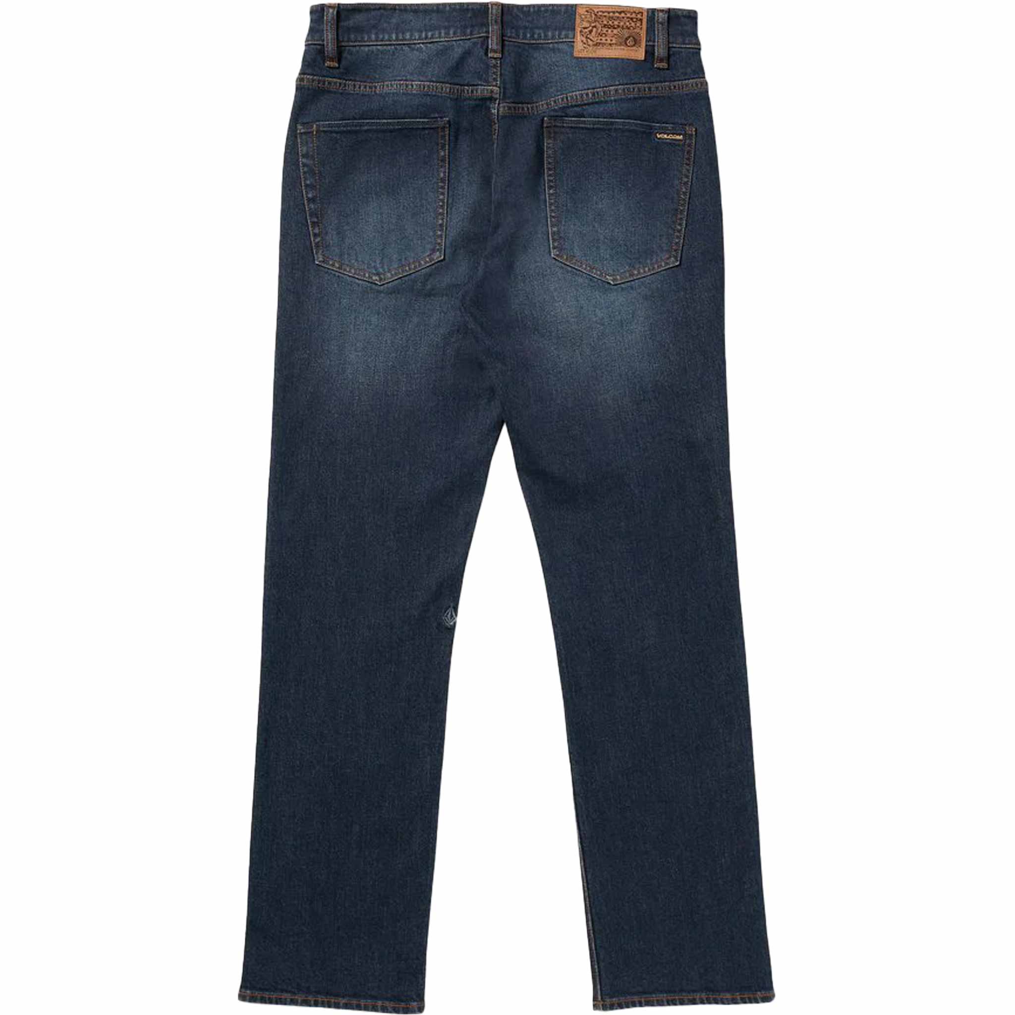 Volcom Solver Modern Fit Denim New Vintage Blue Pants