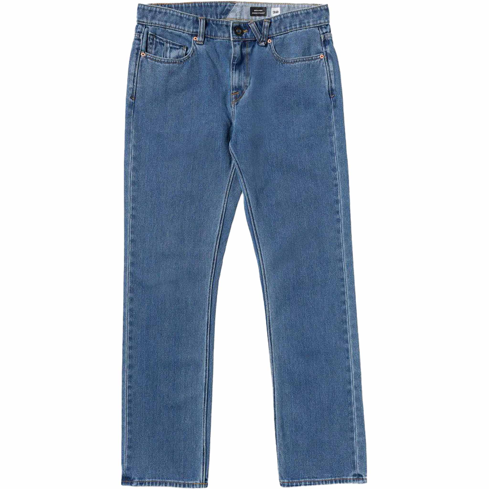 Volcom Solver Modern Fit Denim Standard Issue Blue Pants