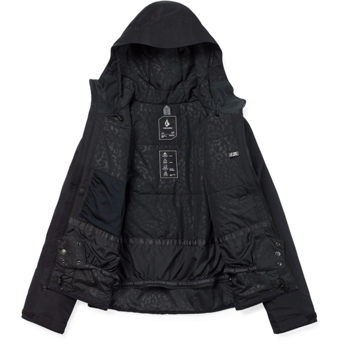 Volcom Women's Steele Insulated Jacket Black 2027 Womens Snowboard Jackets