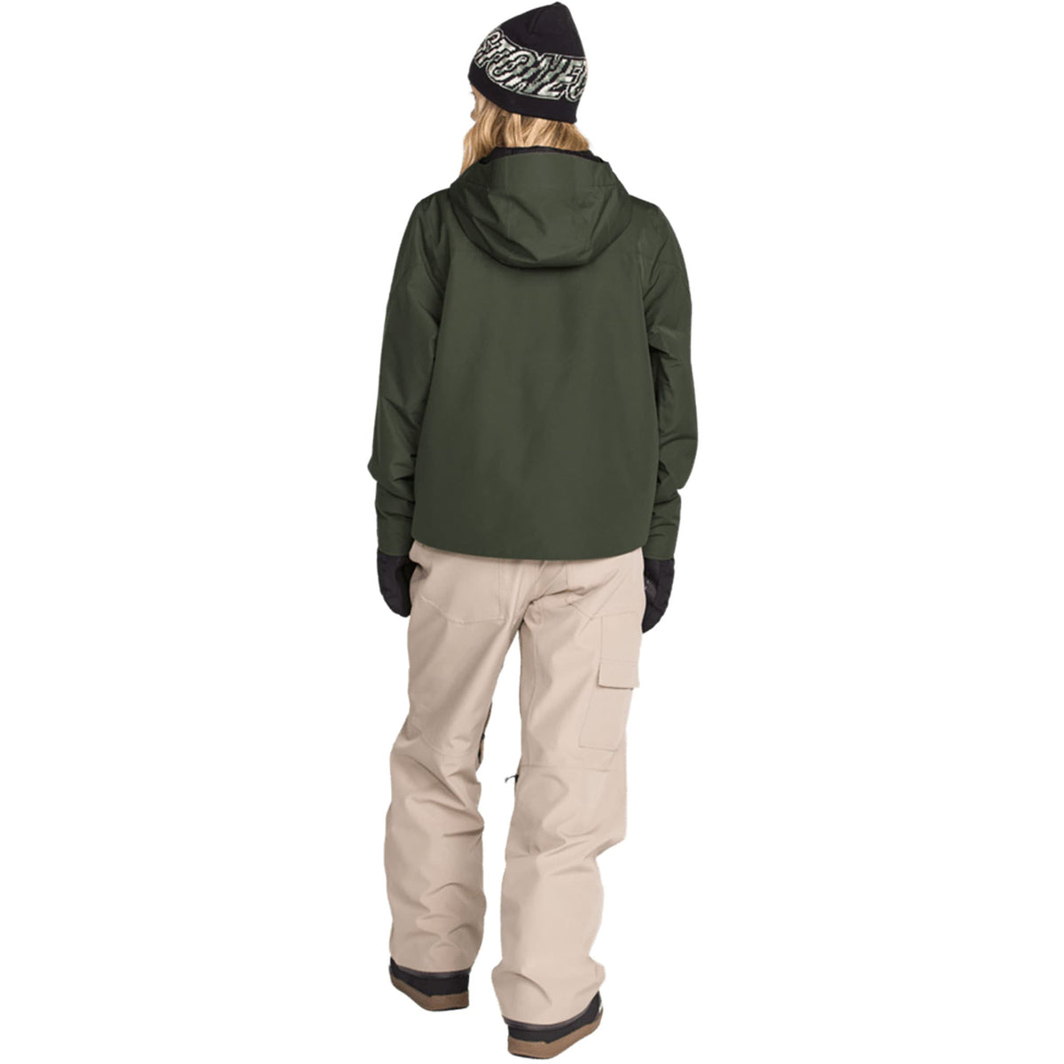 Volcom Women's Steele Insulated Jacket Dark Green 2027 Womens Snowboard Jackets
