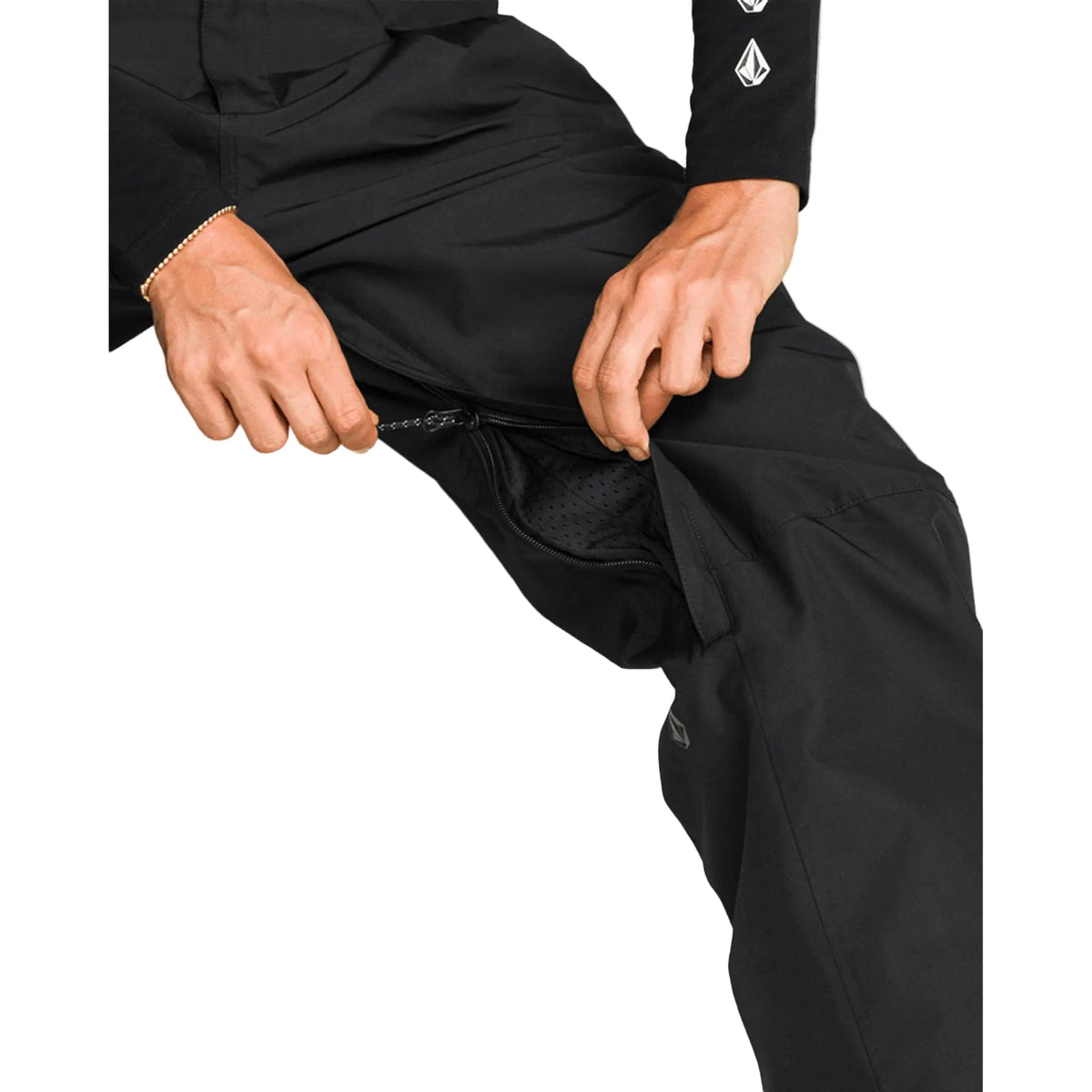 Volcom Women's Yourfav Baggy Gore Pant Black 2027 Womens Snowboard Pants