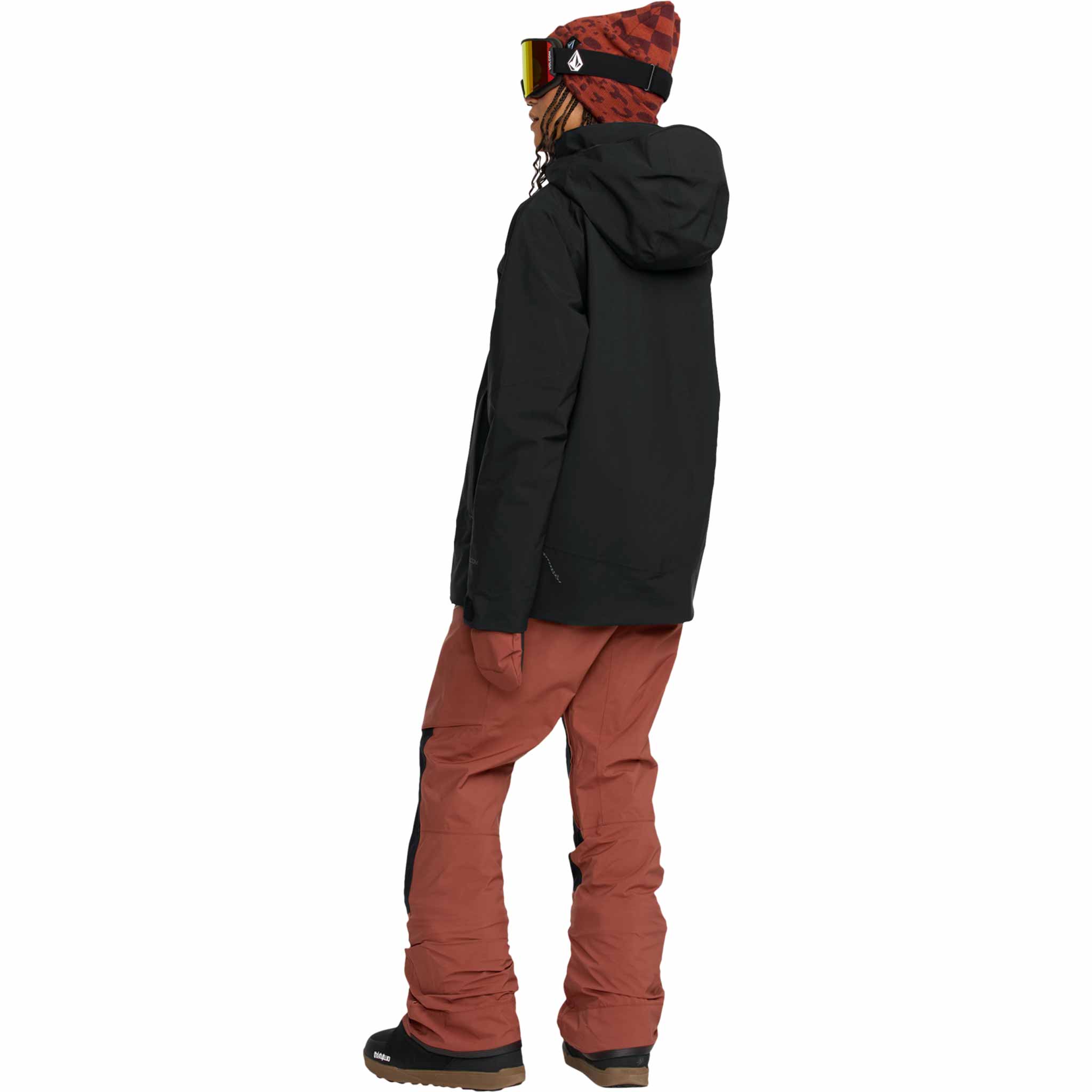 Volcom Womens 3D Stretch Gore Jacket Black 2026 Womens Snowboard Jacket