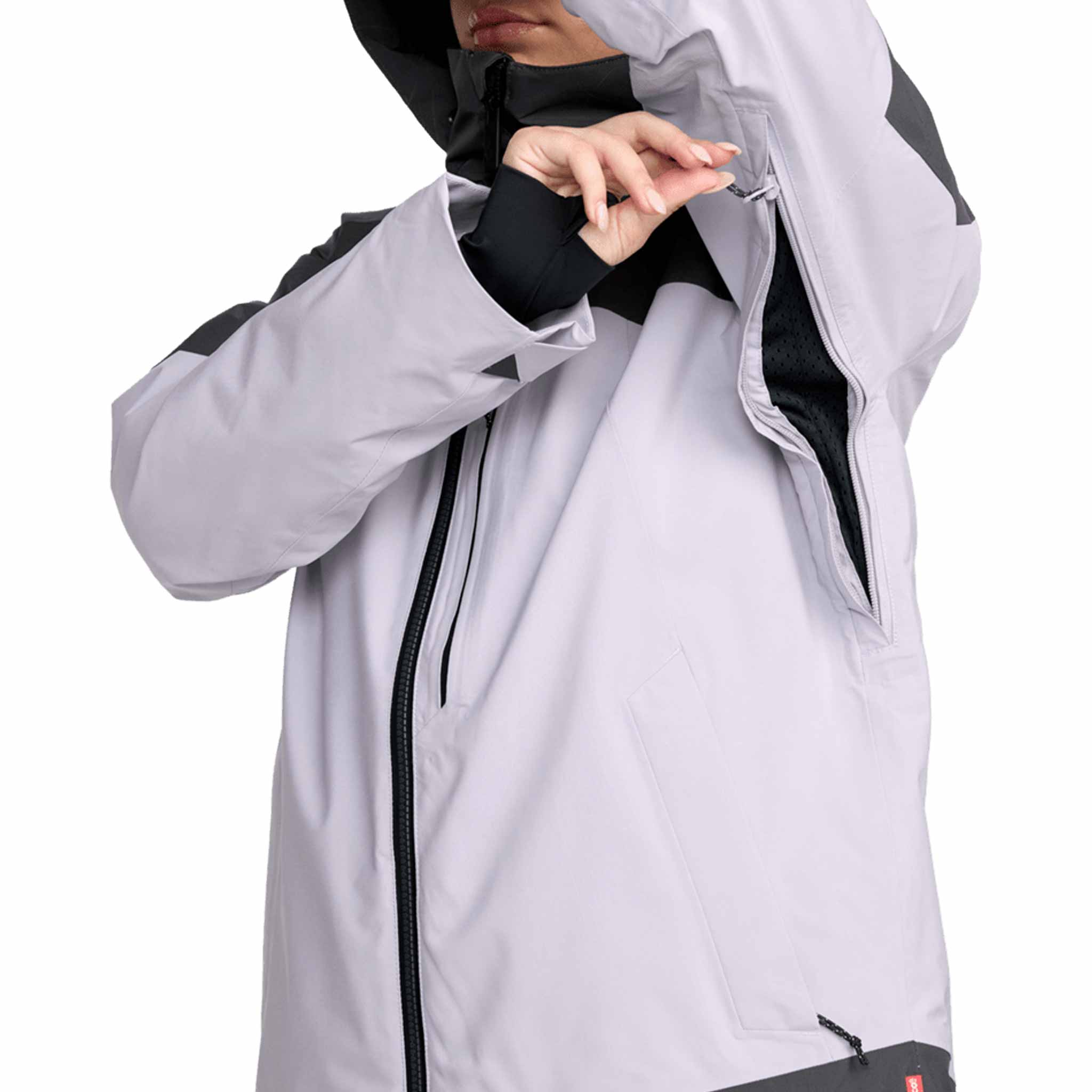 Volcom Womens 3D Stretch Gore Jacket Lavender Aura 2026 Womens Snowboard Jacket