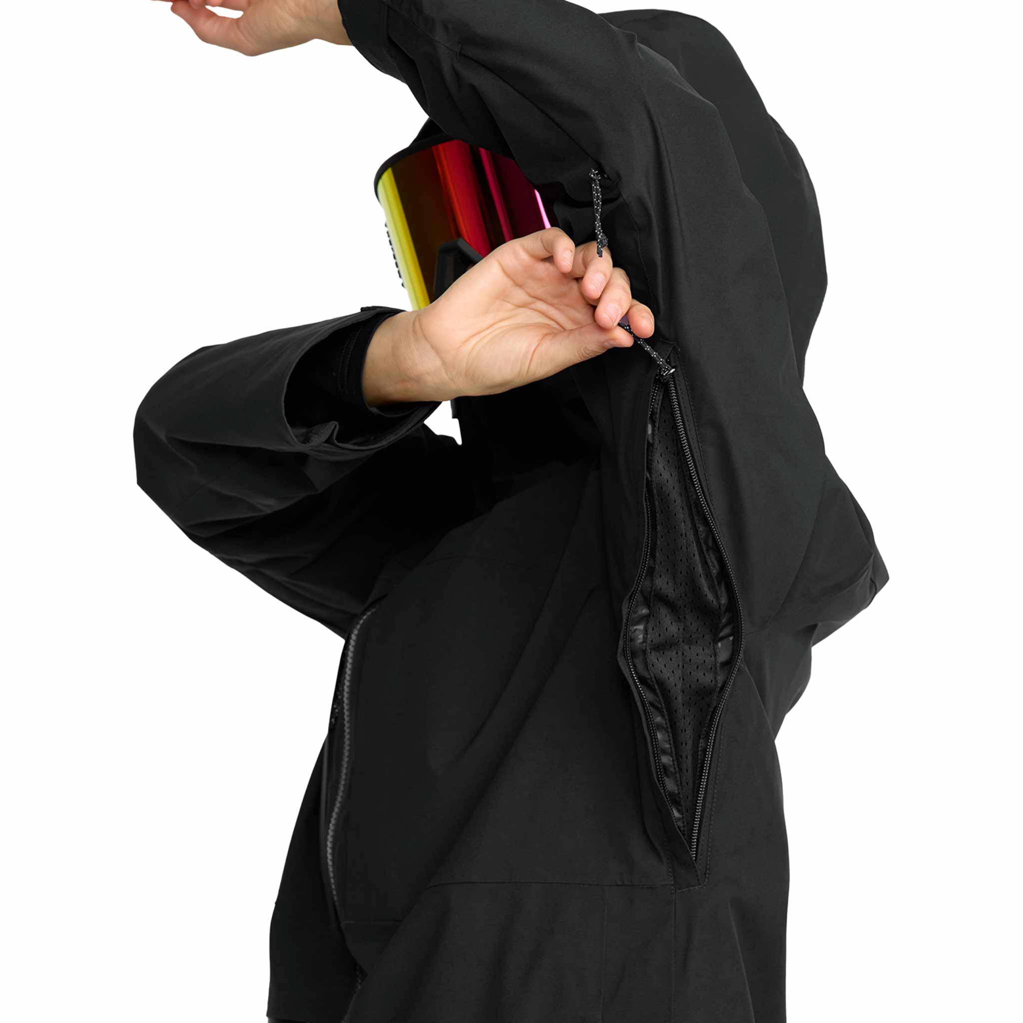 Volcom Womens Cloudbreaker Stretch 30K Jacket Black 2026 Womens Snowboard Jacket