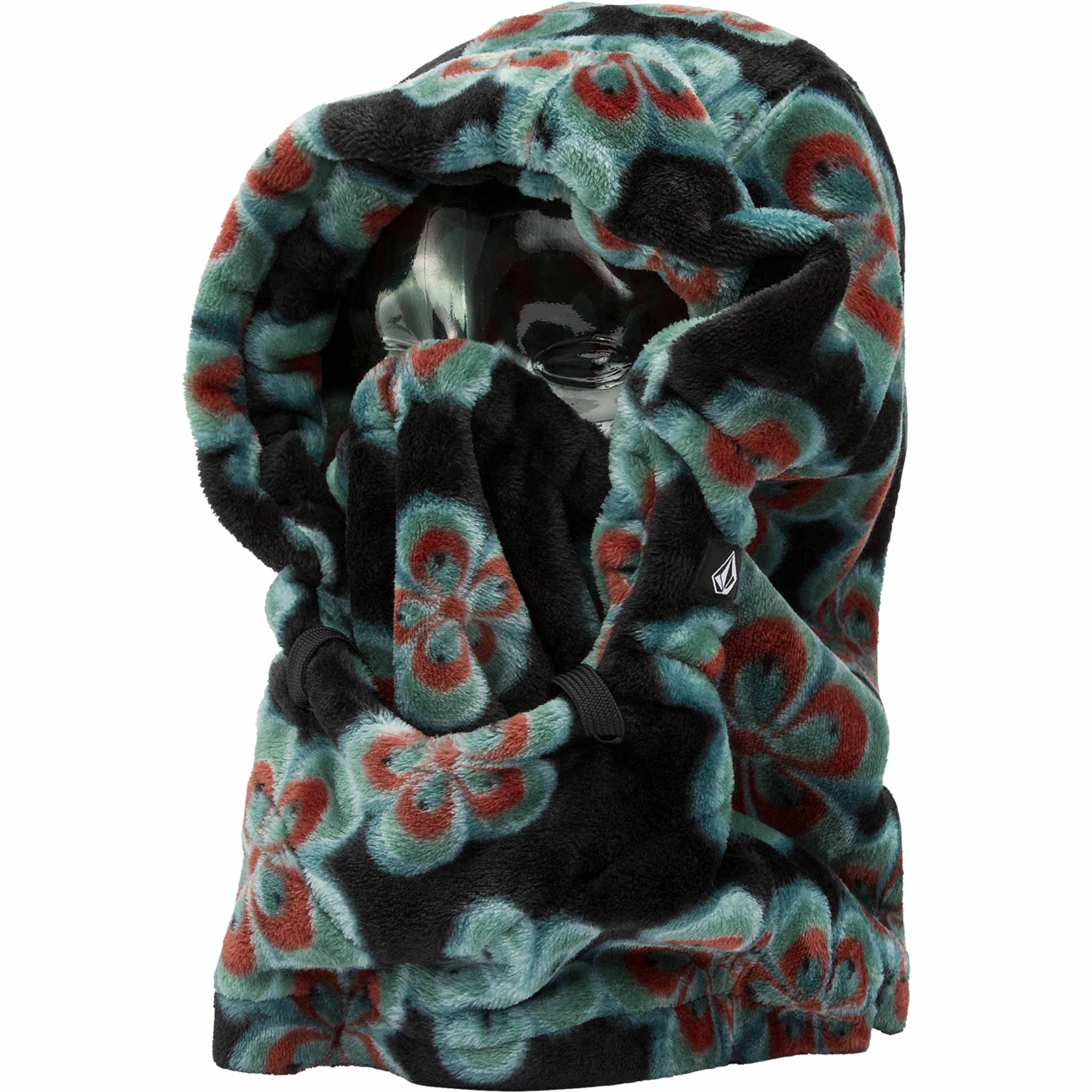 Volcom Womens Dang Hood Black 2026 Facemask