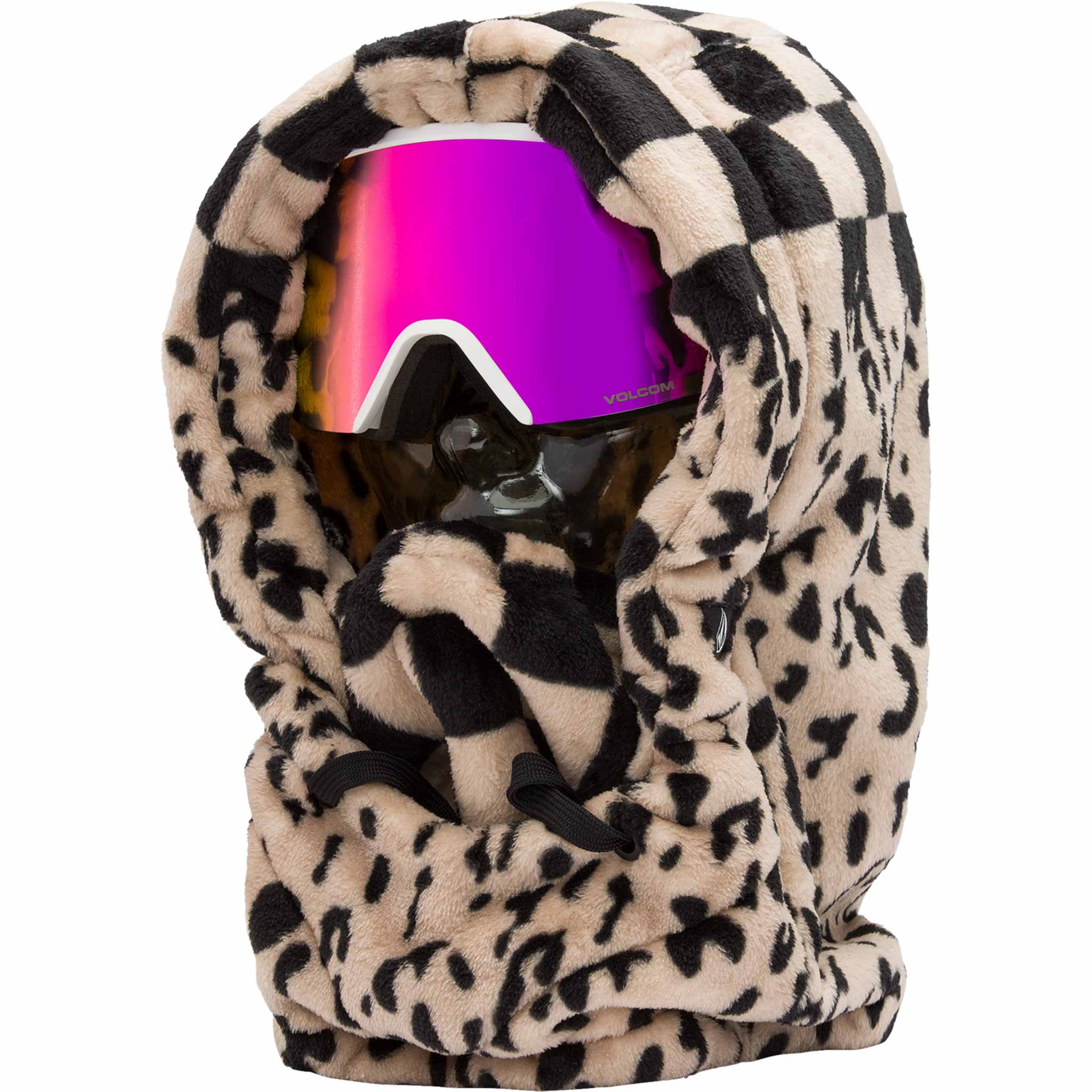 Volcom Womens Dang Hood Oatmeal 2026 Facemask