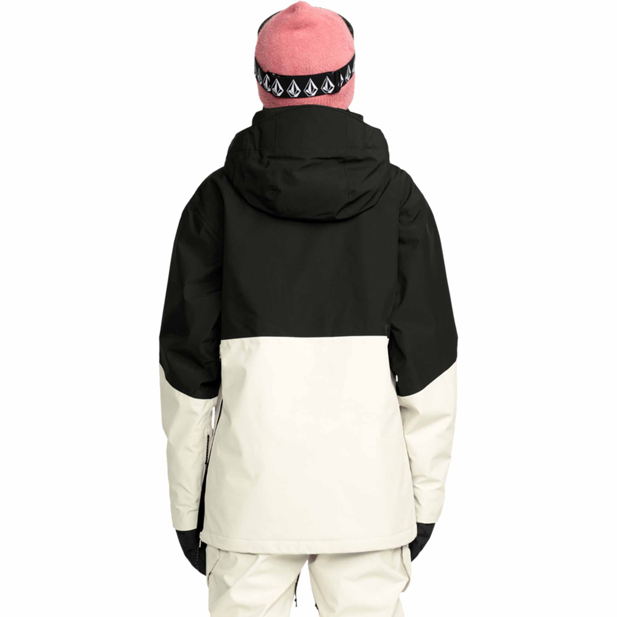 Volcom Womens Fern Insulated Gore Pullover Bone 2026 Womens Snowboard Jacket