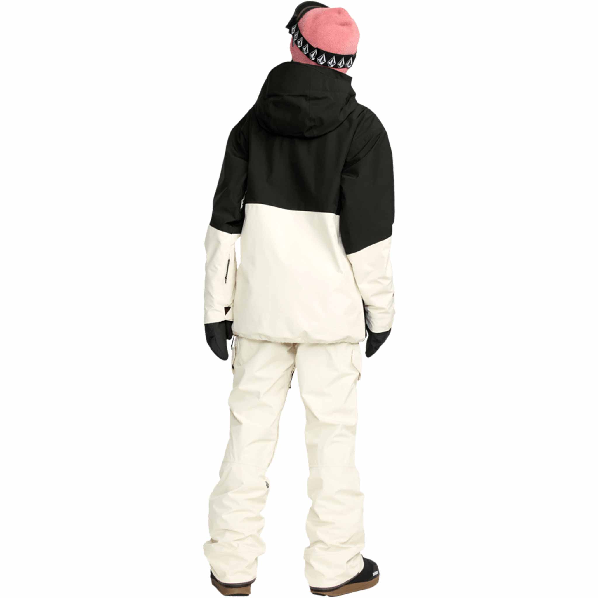 Volcom Womens Fern Insulated Gore Pullover Bone 2026 Womens Snowboard Jacket