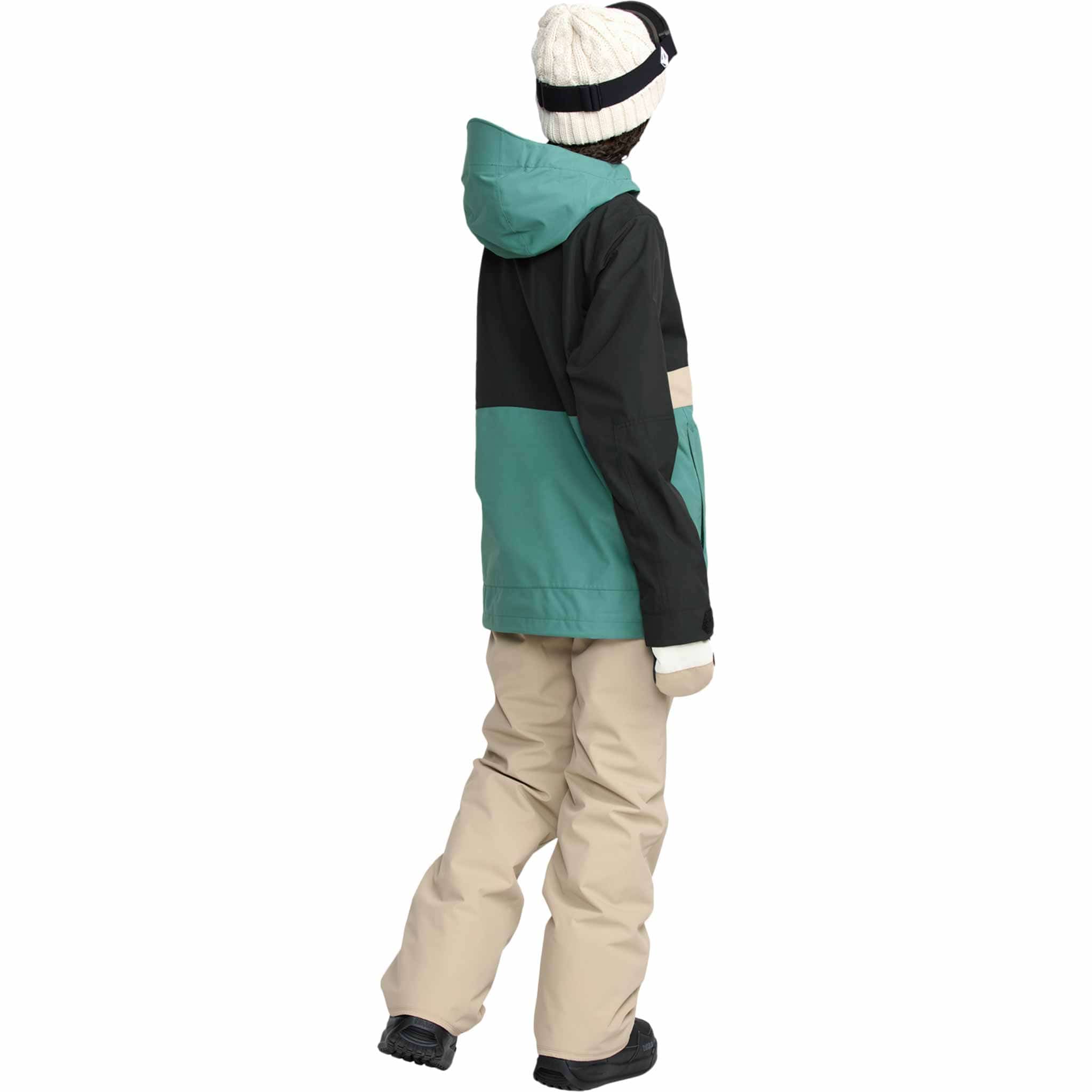 Volcom Womens Harlan Pullover Spruce Green 2026 Womens Snowboard Jacket