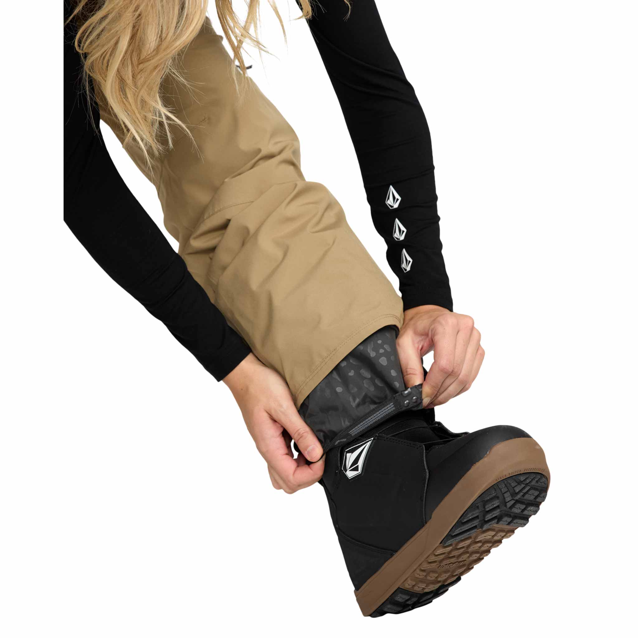 Volcom Womens Karat Stretch 30K Pant Bronze 2026 Womens Snowboard Pants