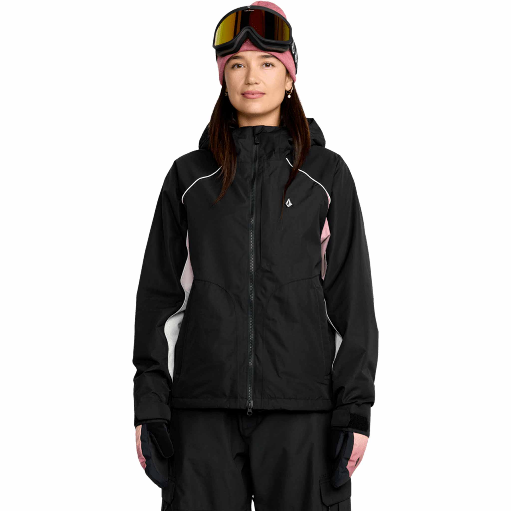 Volcom Womens Stone Smokeshow 20K Jacket Black 2026 Womens Snowboard Jacket