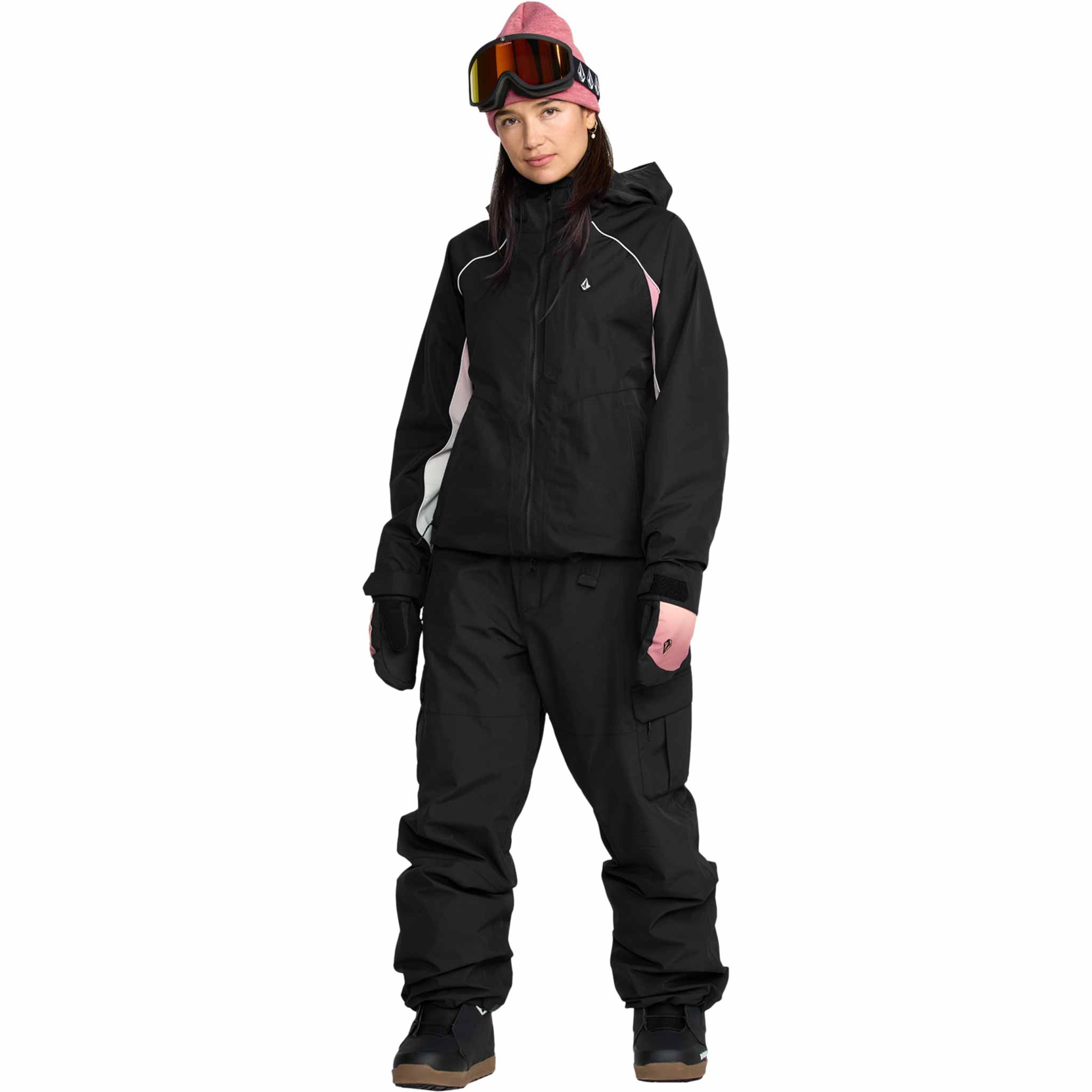 Volcom Womens Stone Smokeshow 20K Jacket Black 2026 Womens Snowboard Jacket