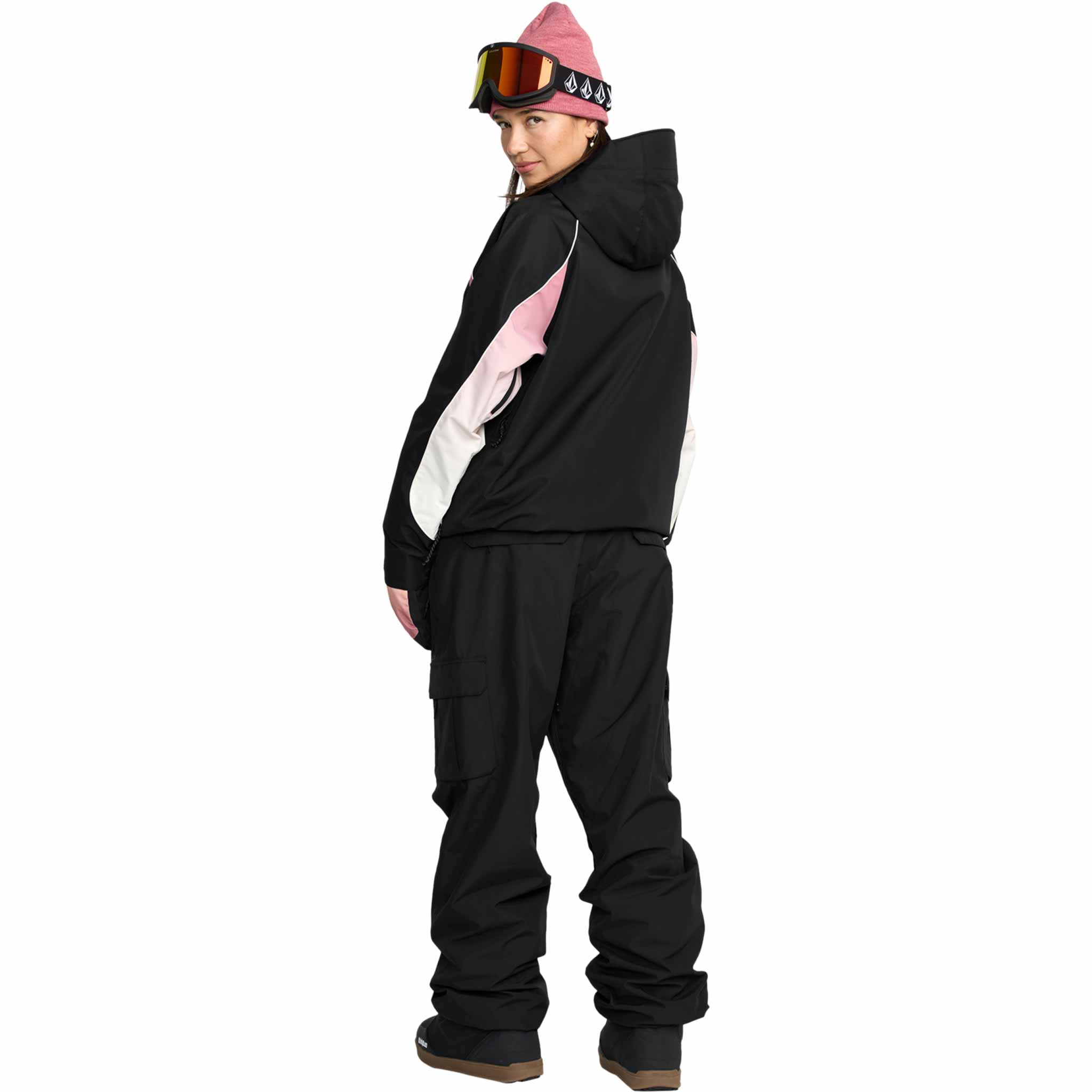 Volcom Womens Stone Smokeshow 20K Jacket Black 2026 Womens Snowboard Jacket