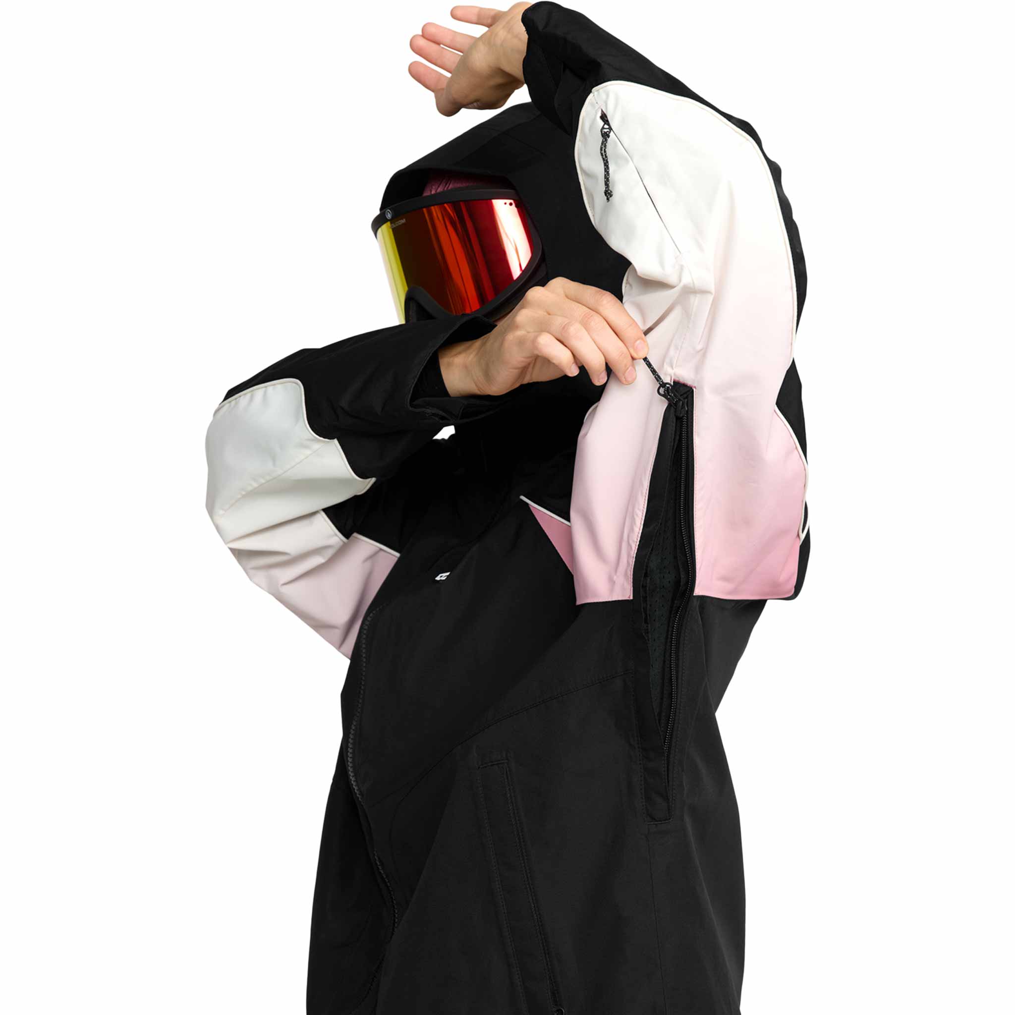 Volcom Womens Stone Smokeshow 20K Jacket Black 2026 Womens Snowboard Jacket