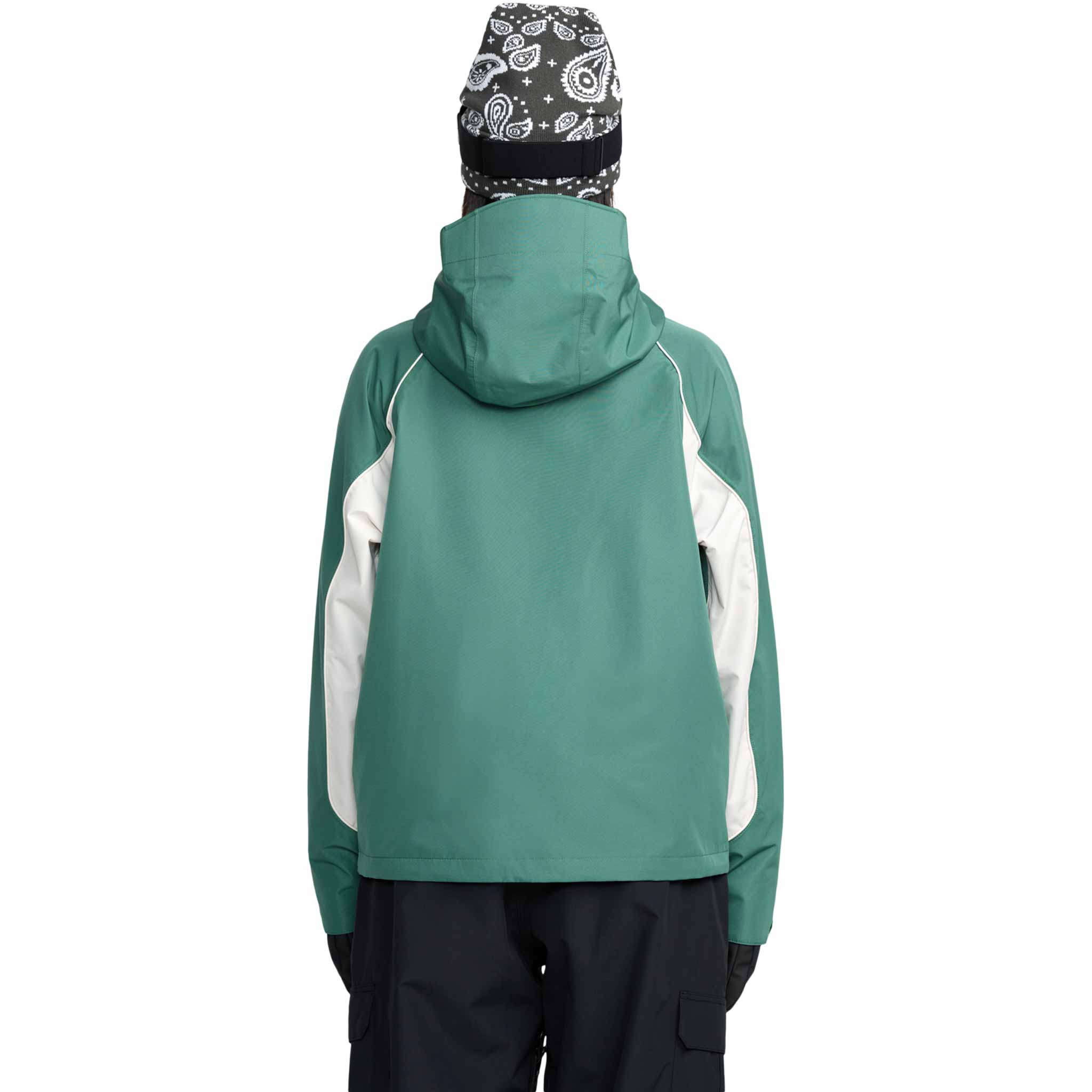 Volcom Womens Stone Smokeshow 20K Jacket Spruce Green 2026 Womens Snowboard Jacket