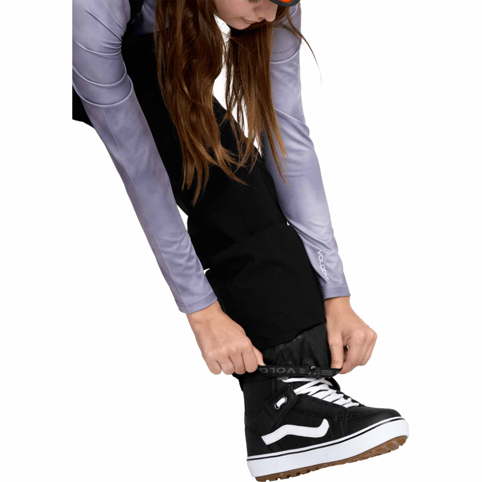 Volcom Womens Swift Bib Overall Black 2026 Womens Snowboard Pants