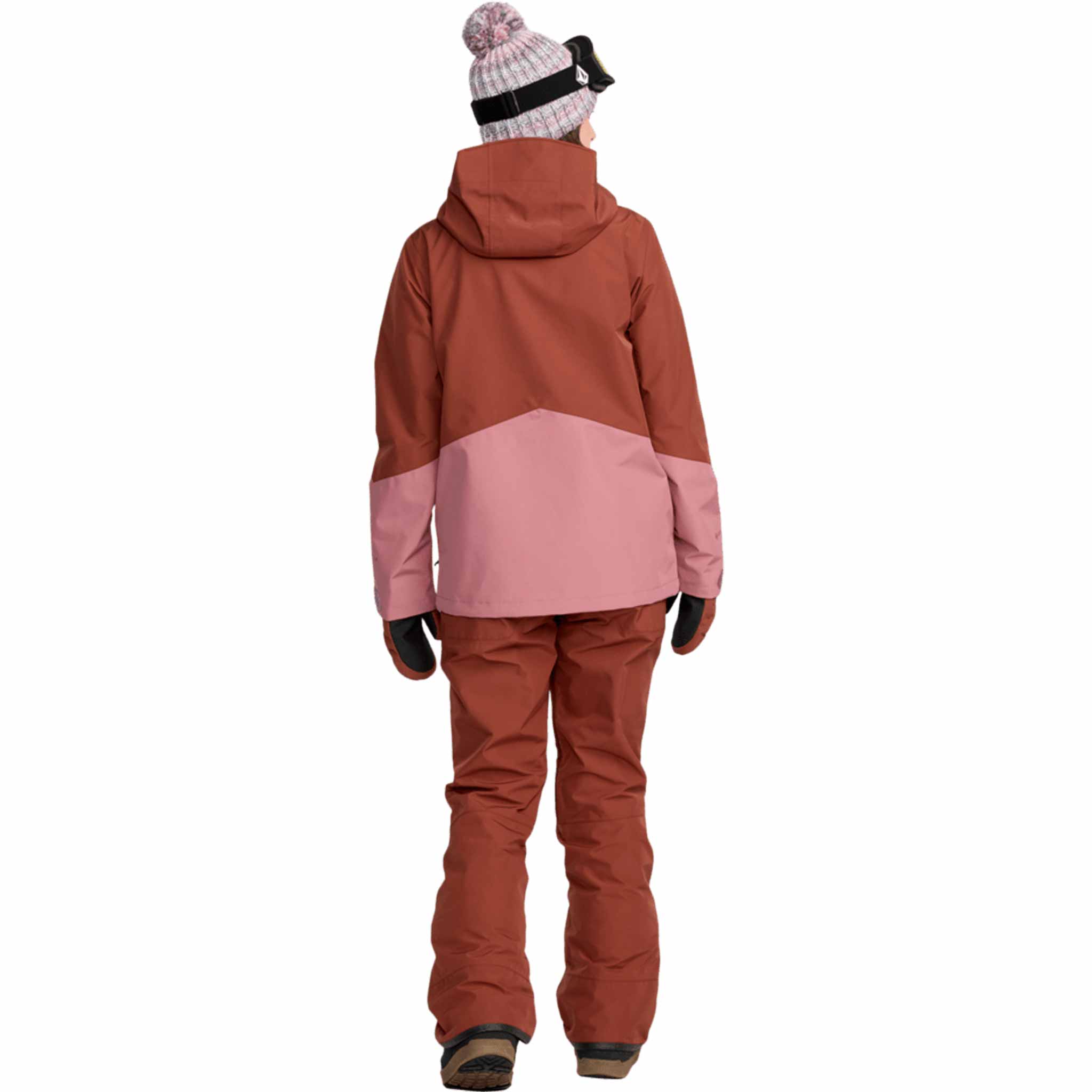 Volcom Womens VCo Eras Insulated Gore Jacket Henna 2026 Womens Snowboard Jacket