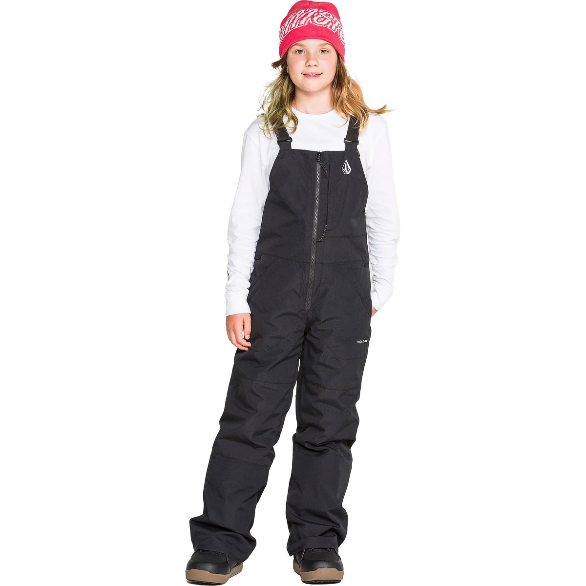 Volcom Youth Barkley Bib Insulated Pants Black 2027 Youth Pants
