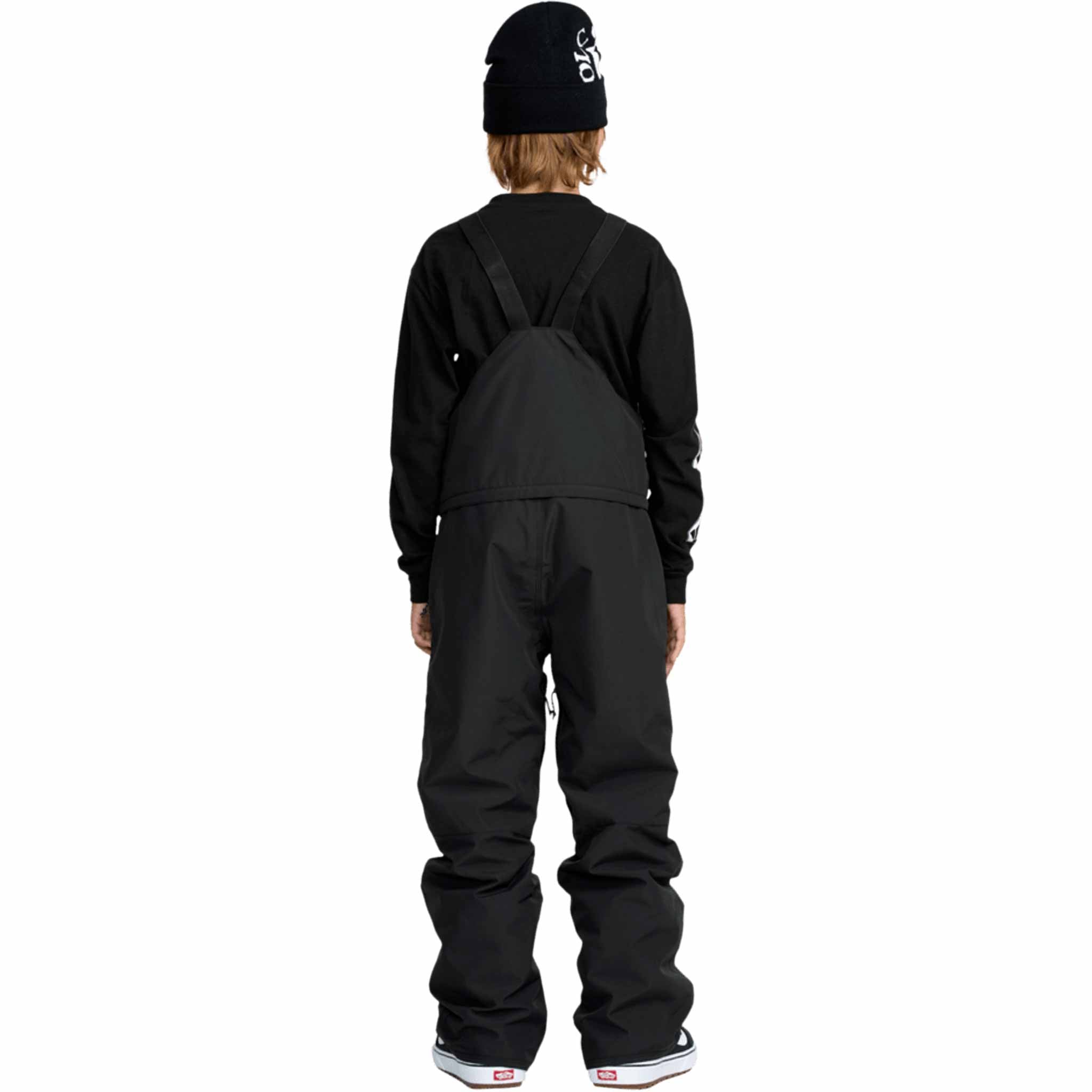Volcom Youth Barkley Insulated Bib Overall Black 2026 Mens Snowboard Pants
