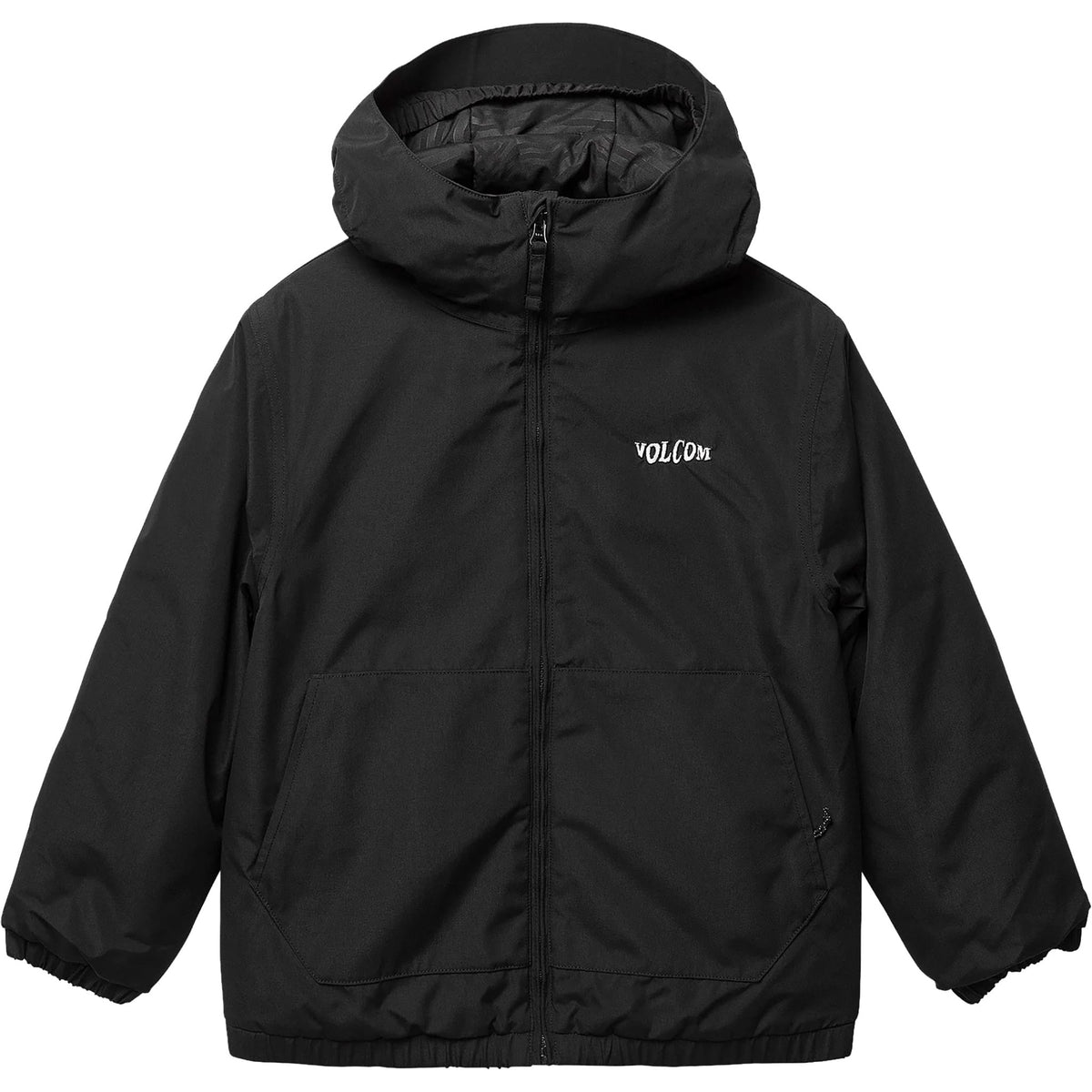 Volcom Youth Chaos Insulated Jacket Black 2027 Youth Jackets