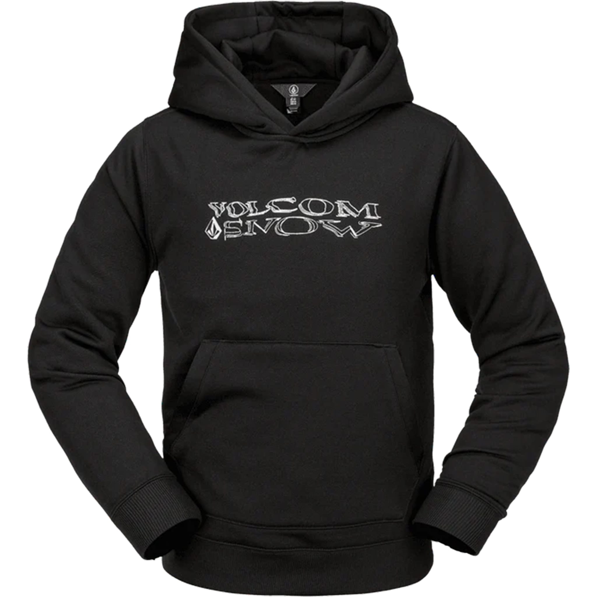 Volcom Youth Hydro Fleece Hoodie Black Youth Thermal
