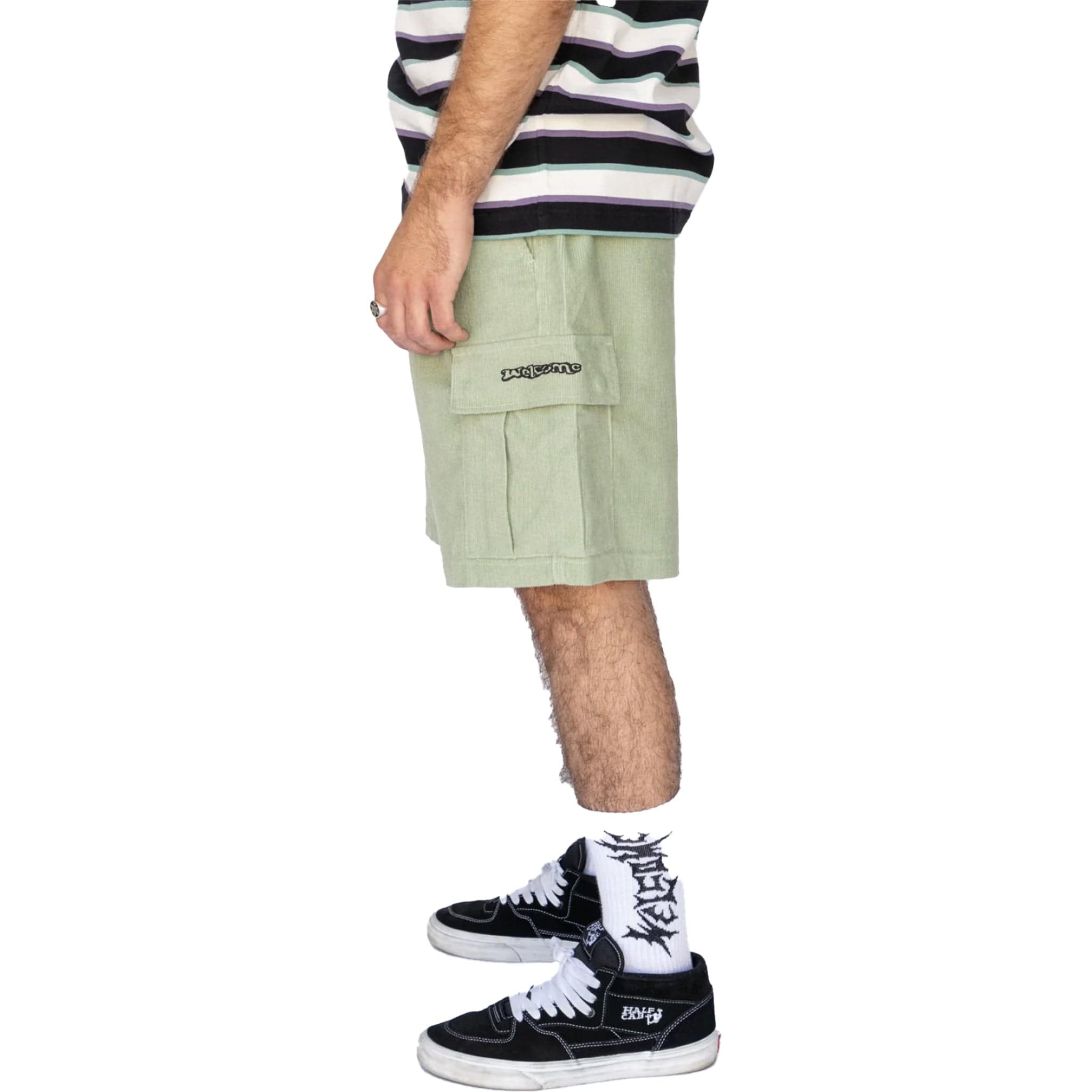 Welcome Chamber Corduroy Short Sage Shorts