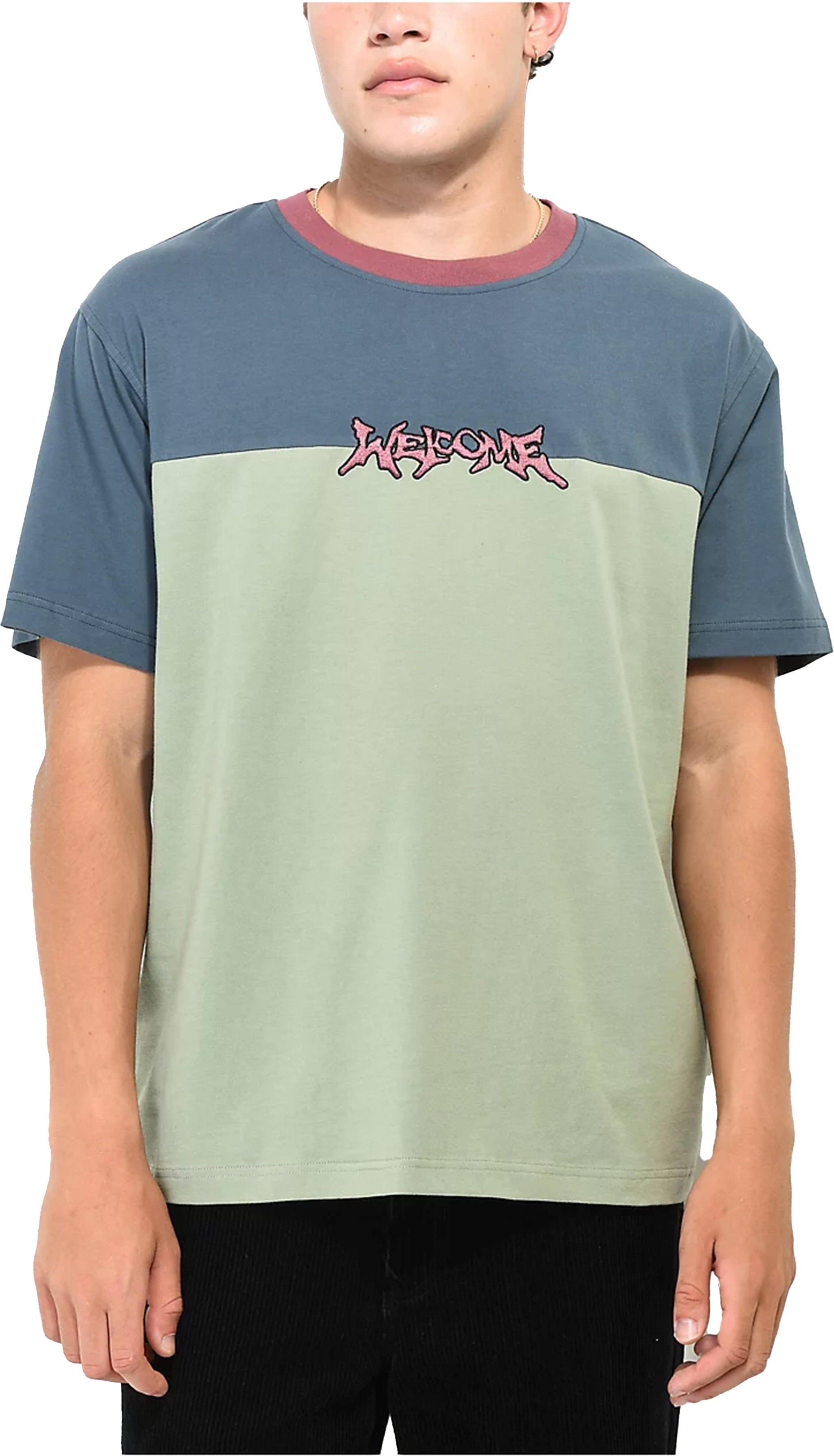 Welcome Gridiron Football Tee Blue T Shirt