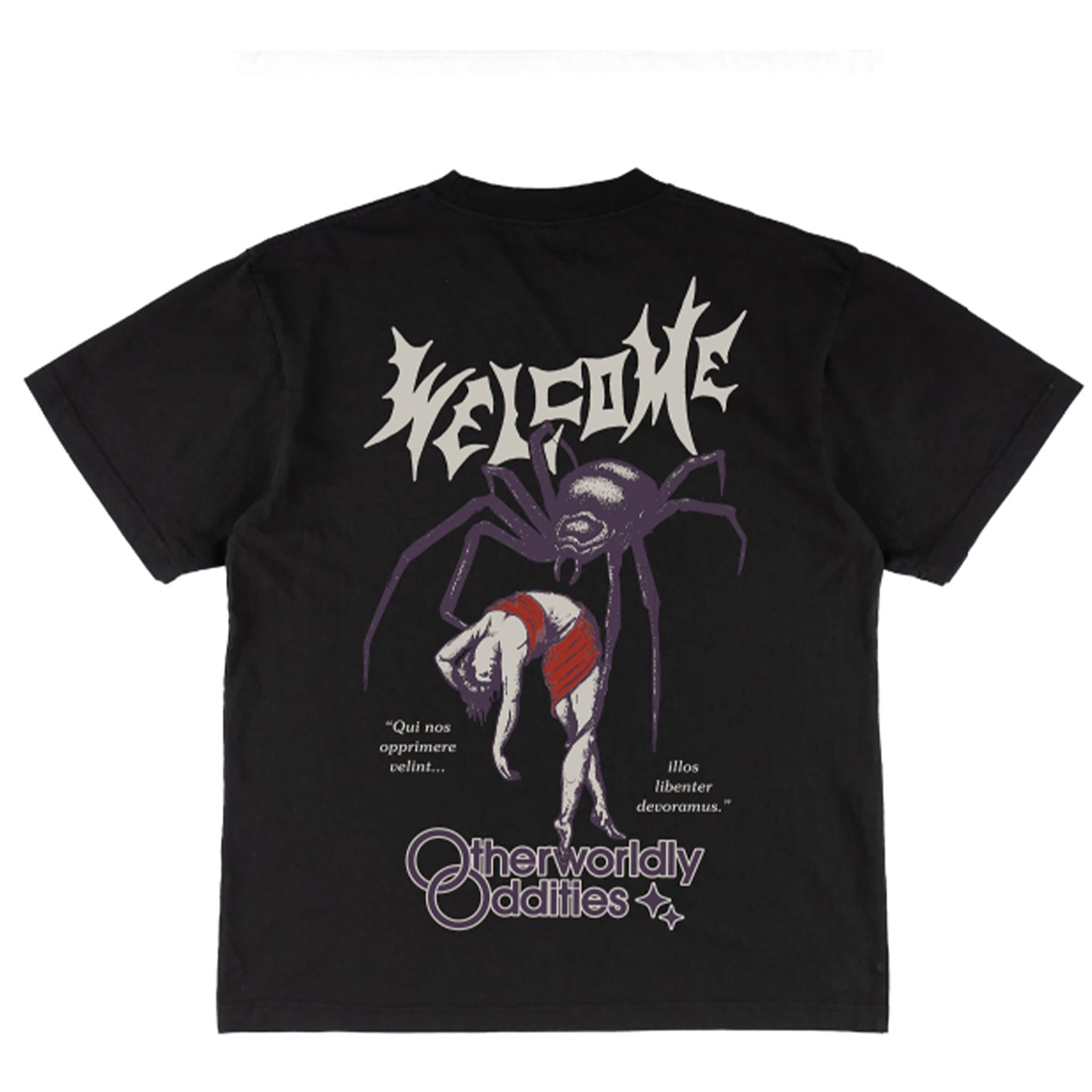 Welcome Widow Tee Black T Shirt