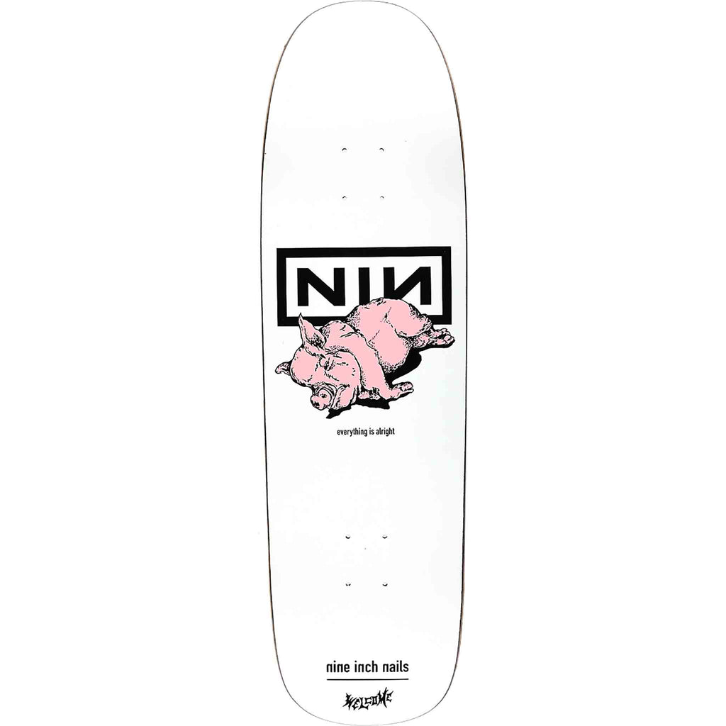 Welcome X Nine Inch Nails Pig 9.25" Skateboard Deck Skateboard