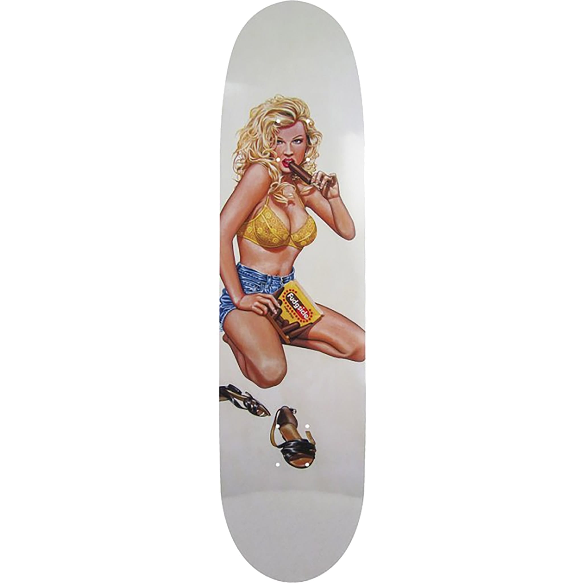 World Industries Kareem Campbell Fudgesicle EX7 Skateboard Deck 7.7" Skateboard