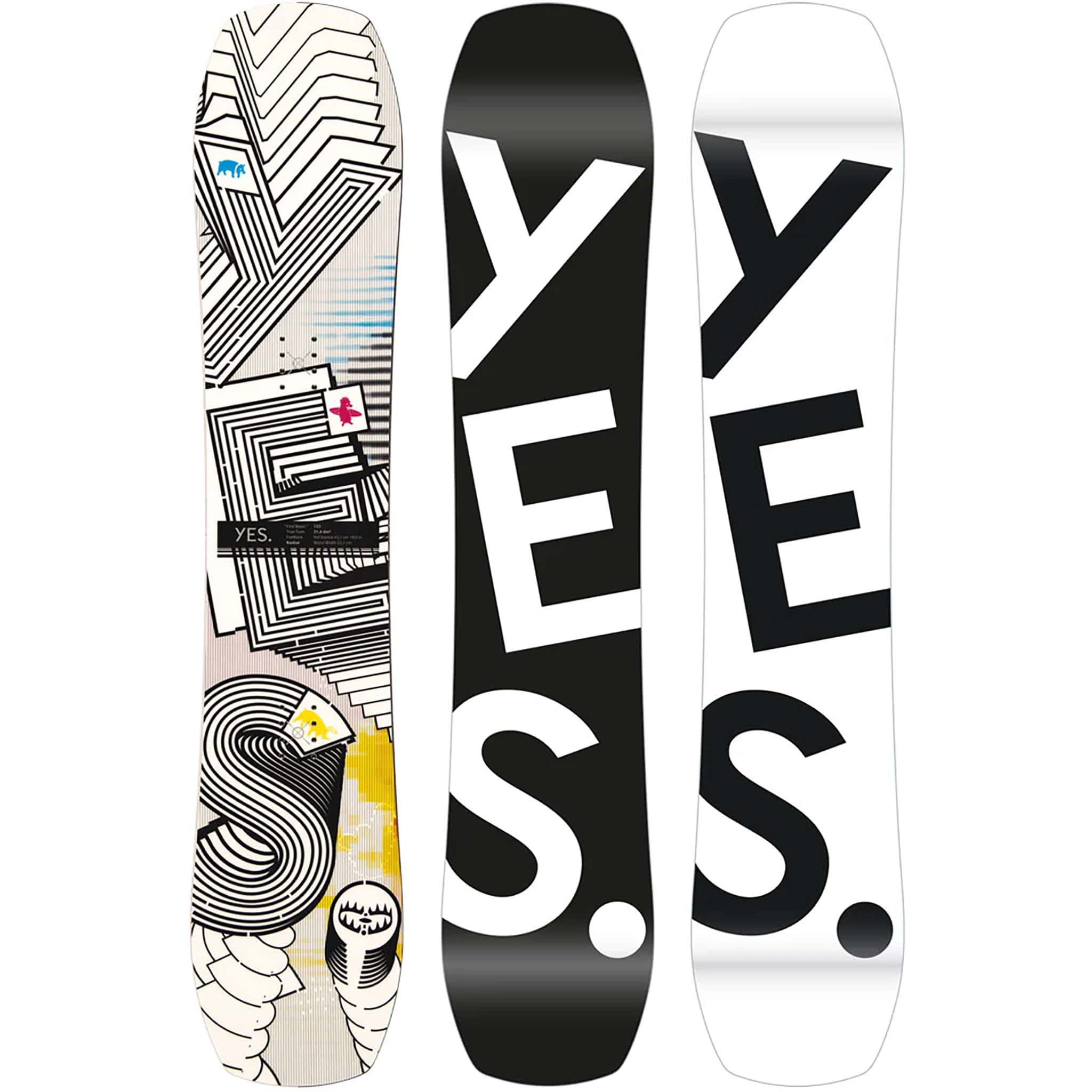 Yes First Basic Snowboard 2023 Kids Snowboards
