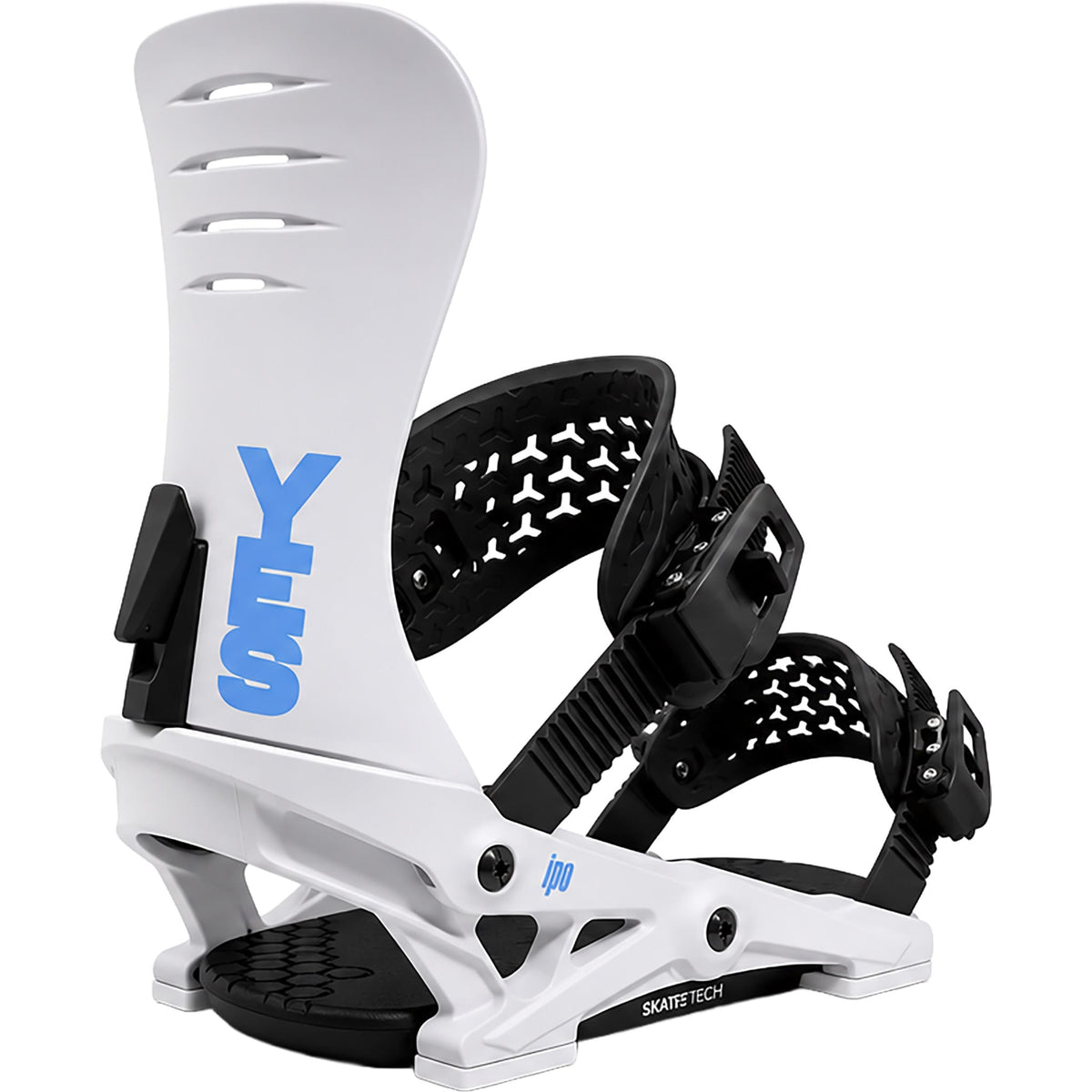 Yes IPO Snowboard Binding White 2027 Mens Snowboard Bindings