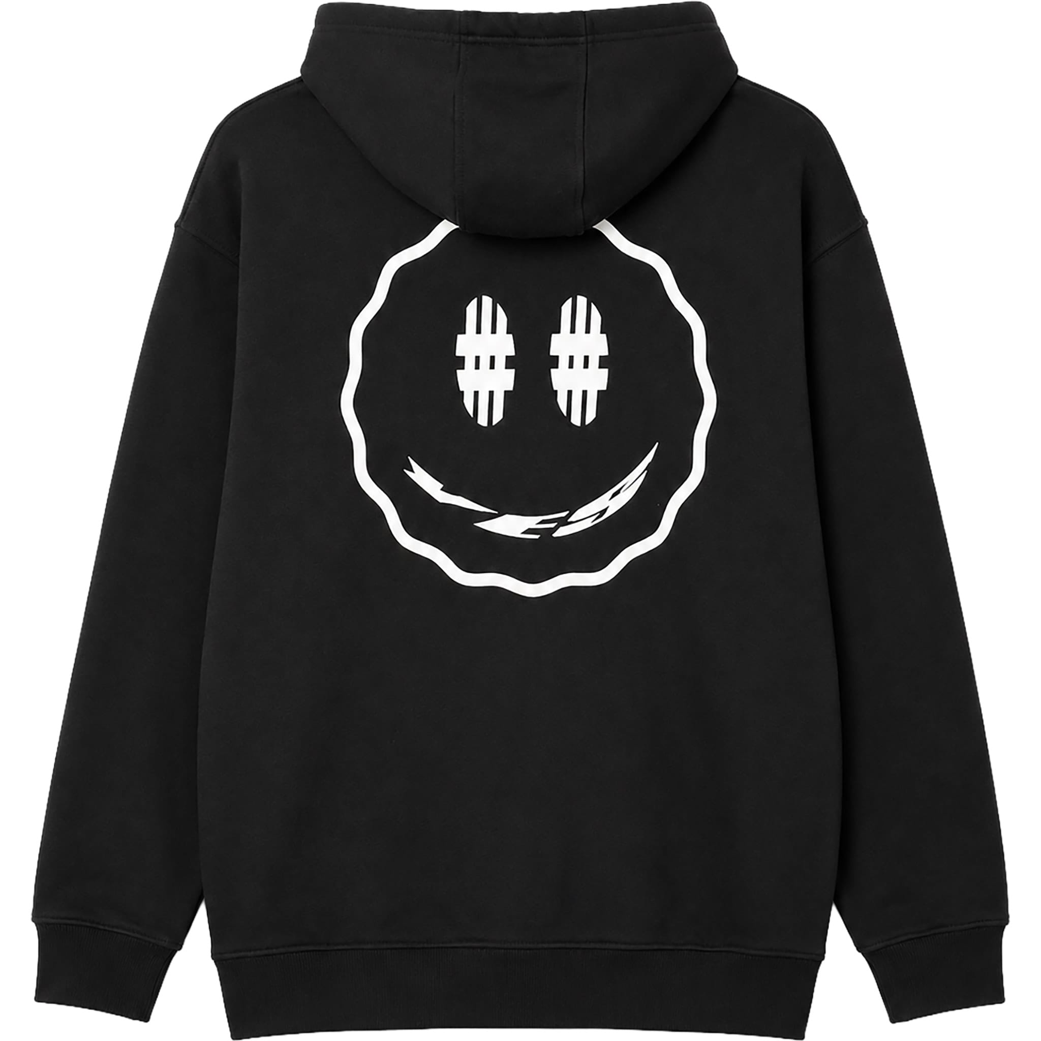 Yes Logo Hood Black Sweatshirts