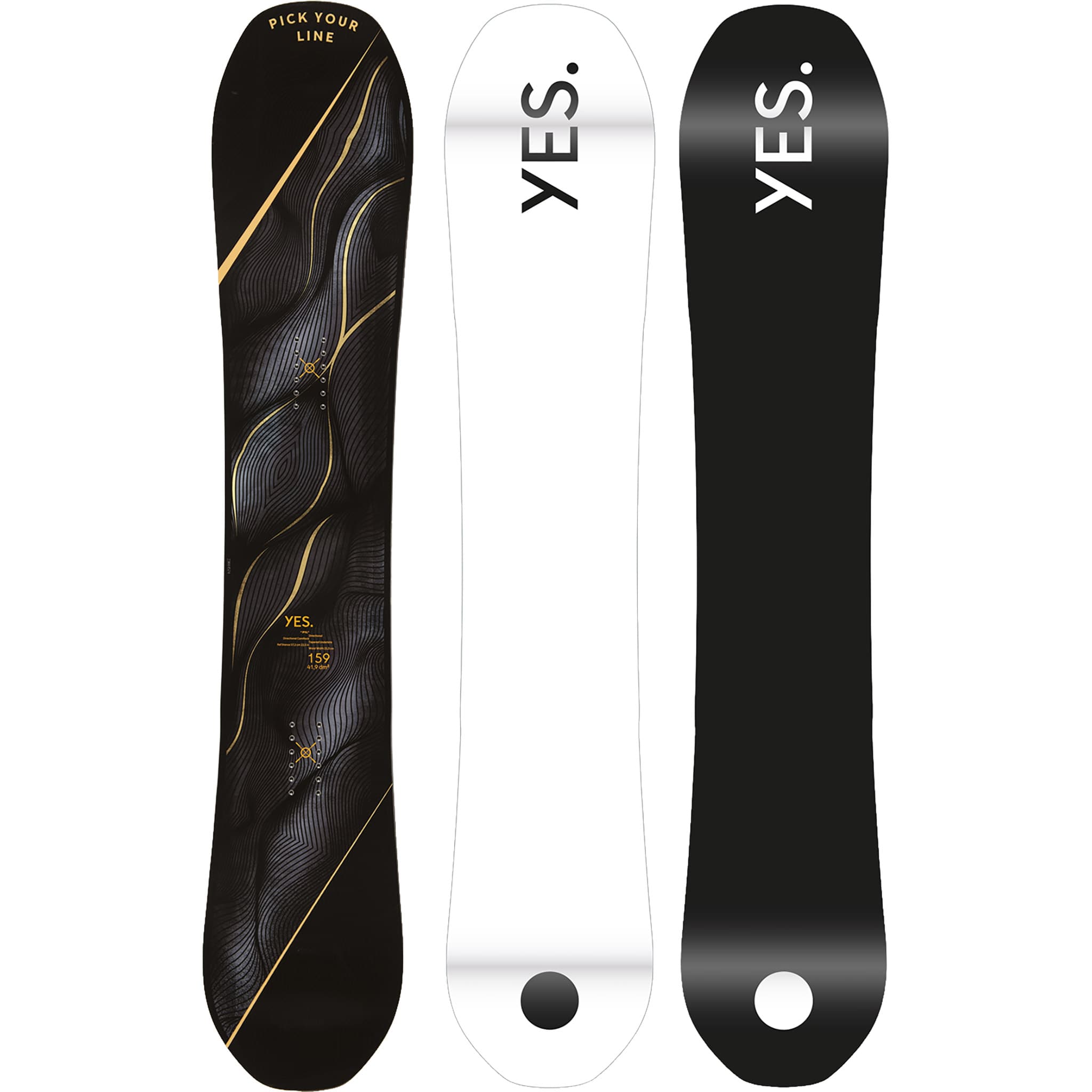 Yes Pick Your Line DCP Snowboard 2024 Snowboard